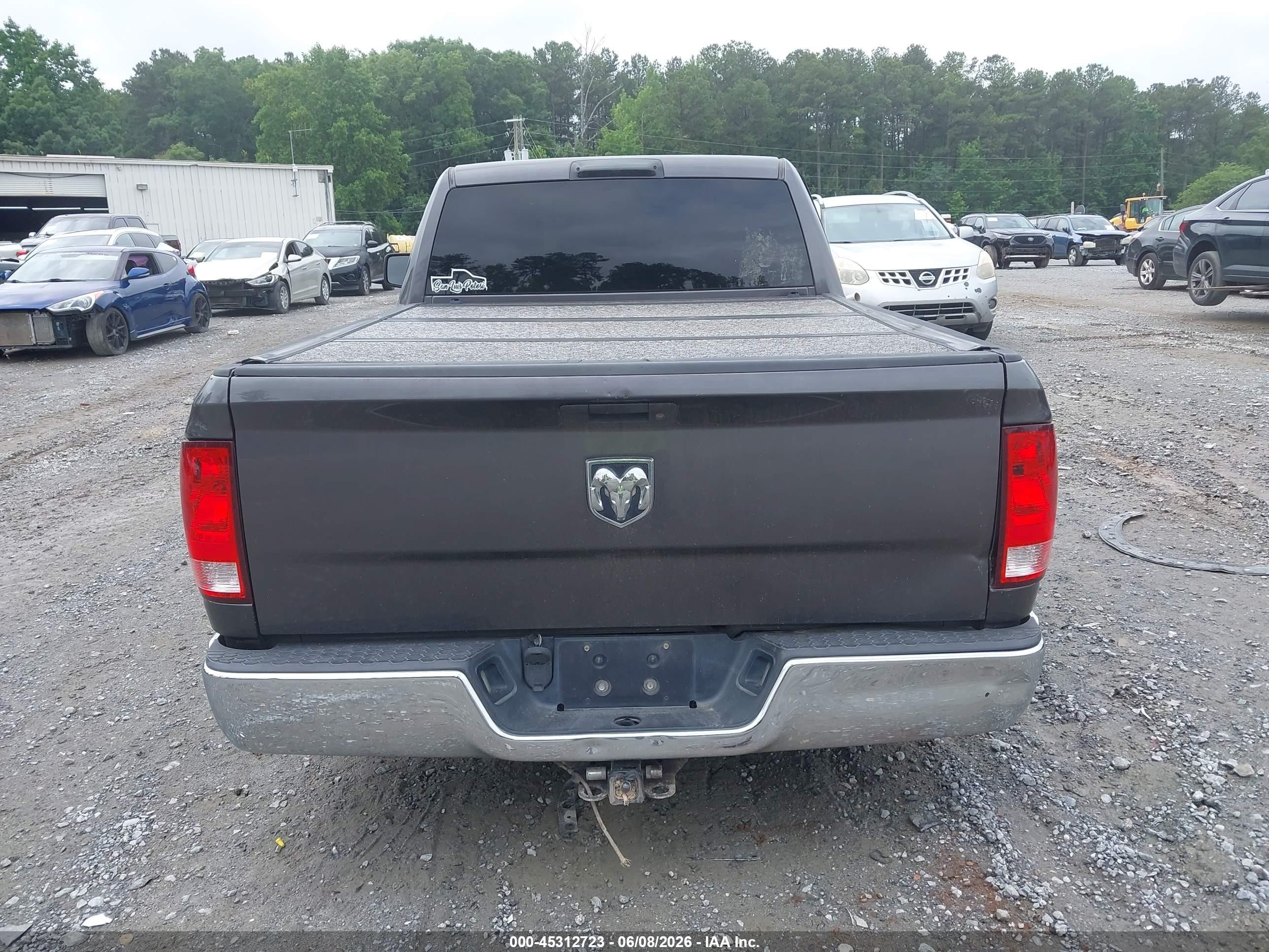 2014 Ram 1500 Tradesman Gray vin: 3C6JR6AG1EG161007