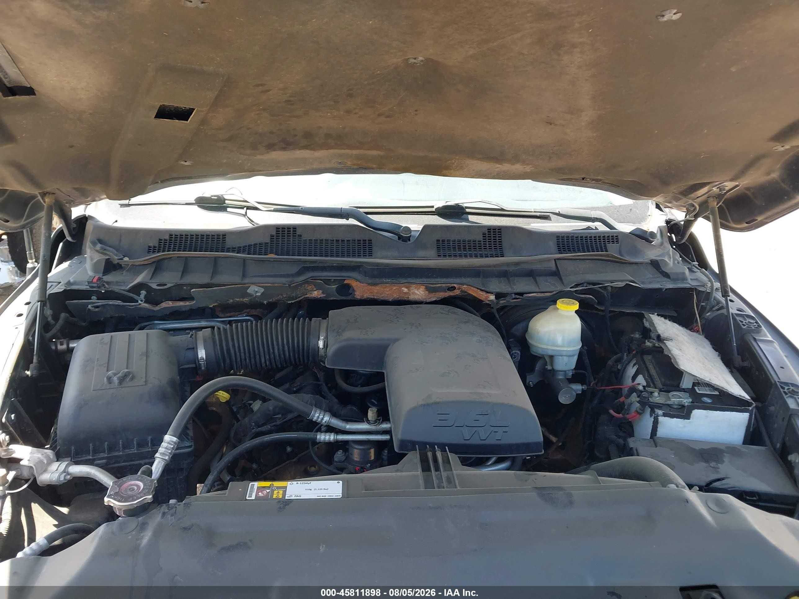 2014 Ram 1500 Tradesman Gray vin: 3C6JR6AG1EG240225