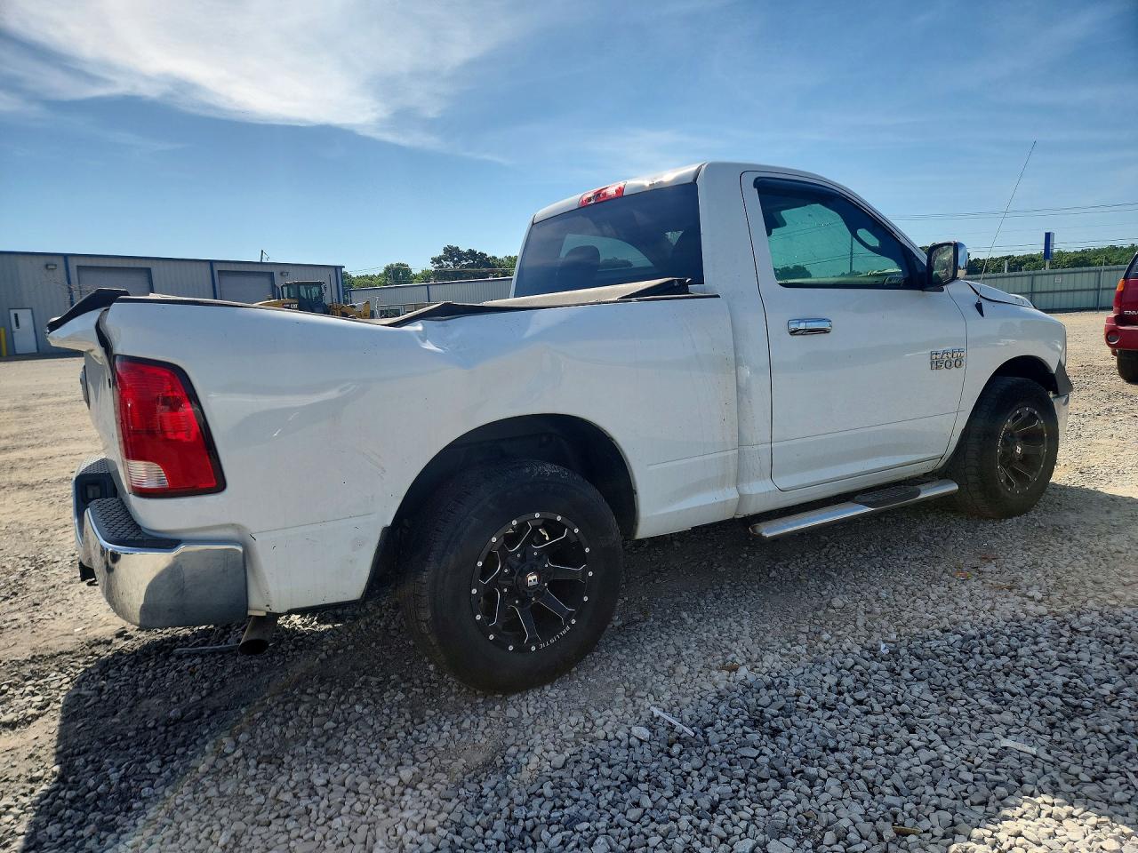 2014 Ram 1500 St White vin: 3C6JR6AG3EG191593