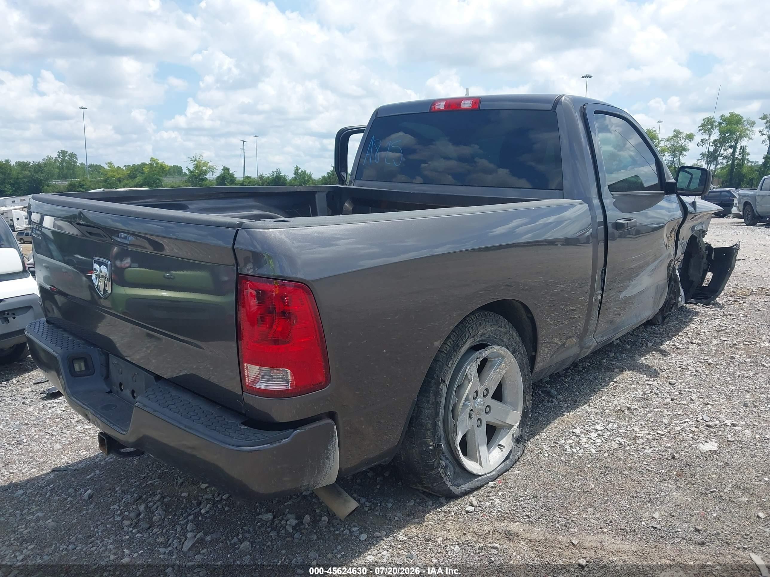 2015 Ram 1500 Express Gray vin: 3C6JR6AG4FG660420
