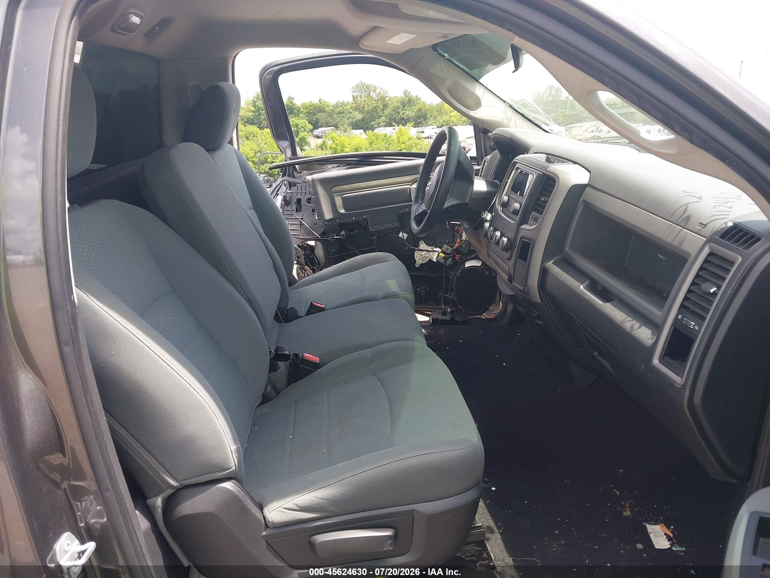 2015 Ram 1500 Express Gray vin: 3C6JR6AG4FG660420