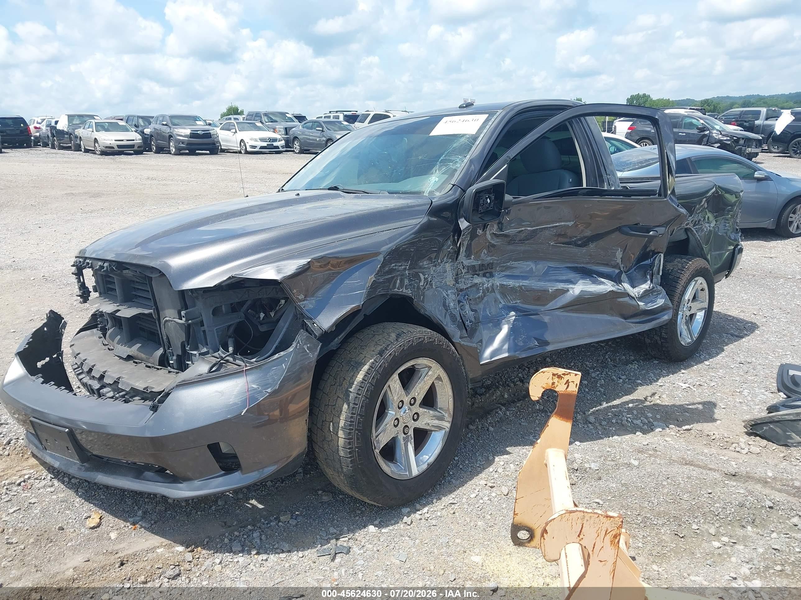 2015 Ram 1500 Express Gray vin: 3C6JR6AG4FG660420