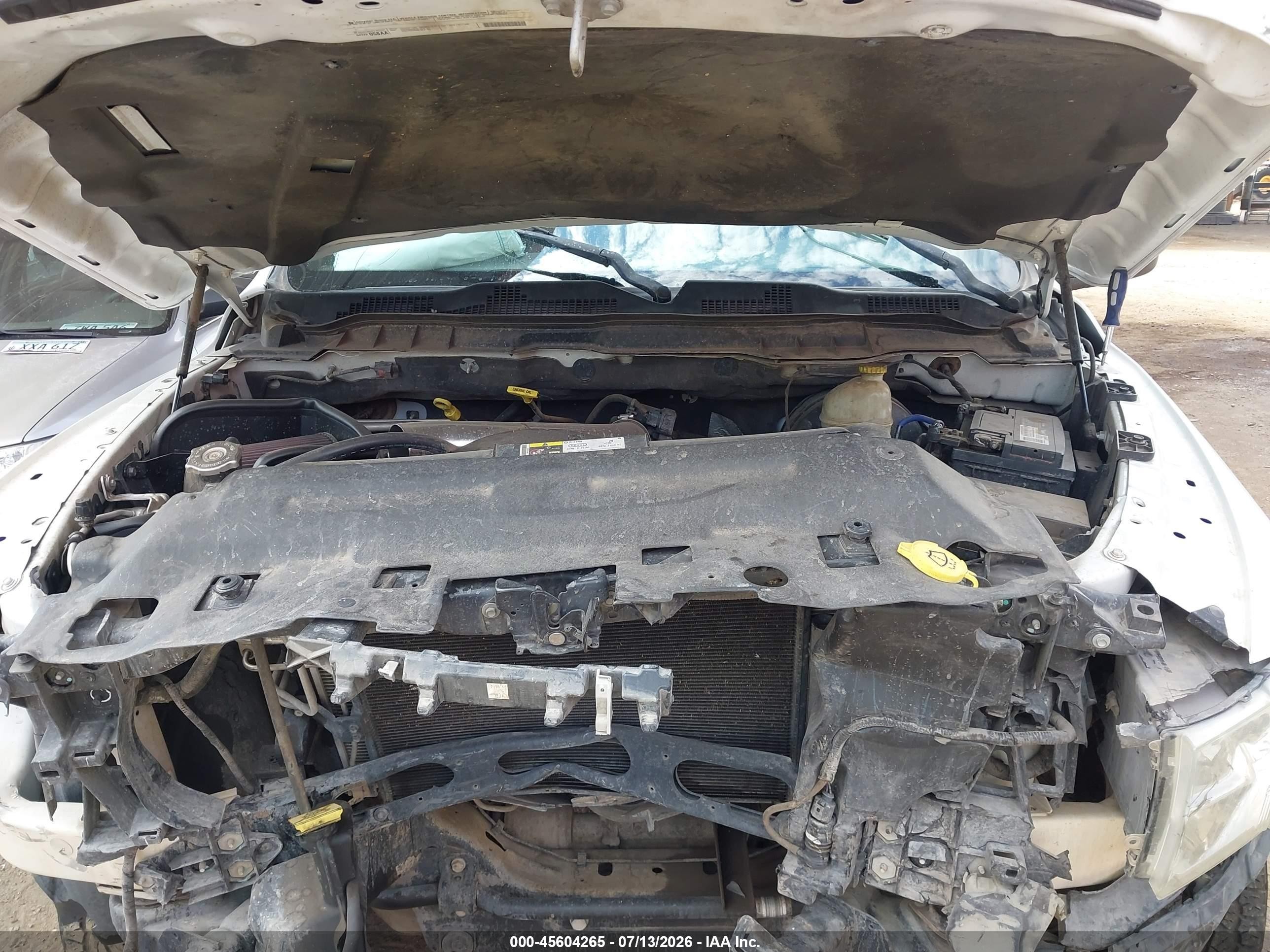 2013 Ram 1500 Tradesman Белый vin: 3C6JR6AP0DG552695