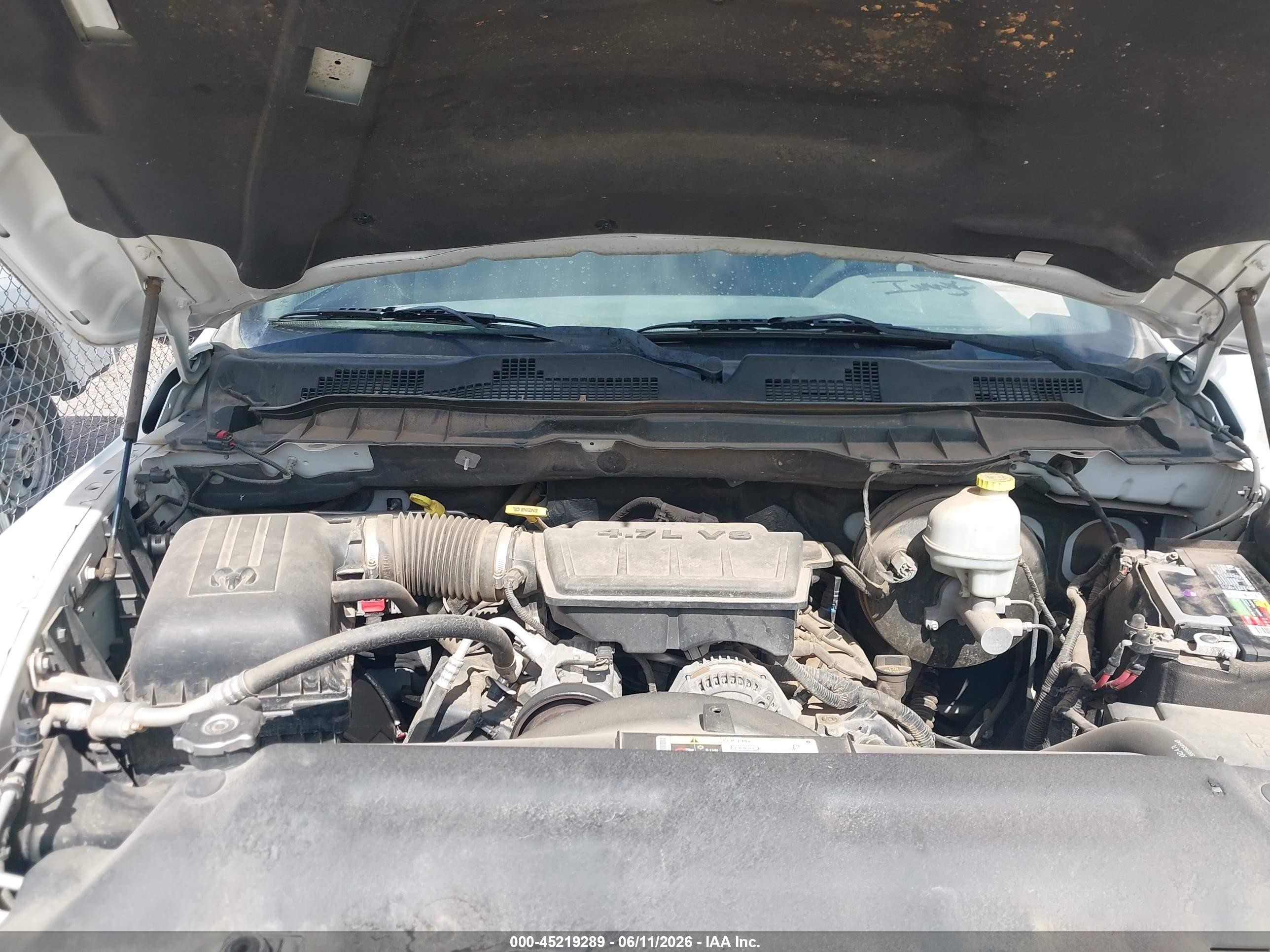 2013 Ram 1500 Tradesman White vin: 3C6JR6AP6DG572675