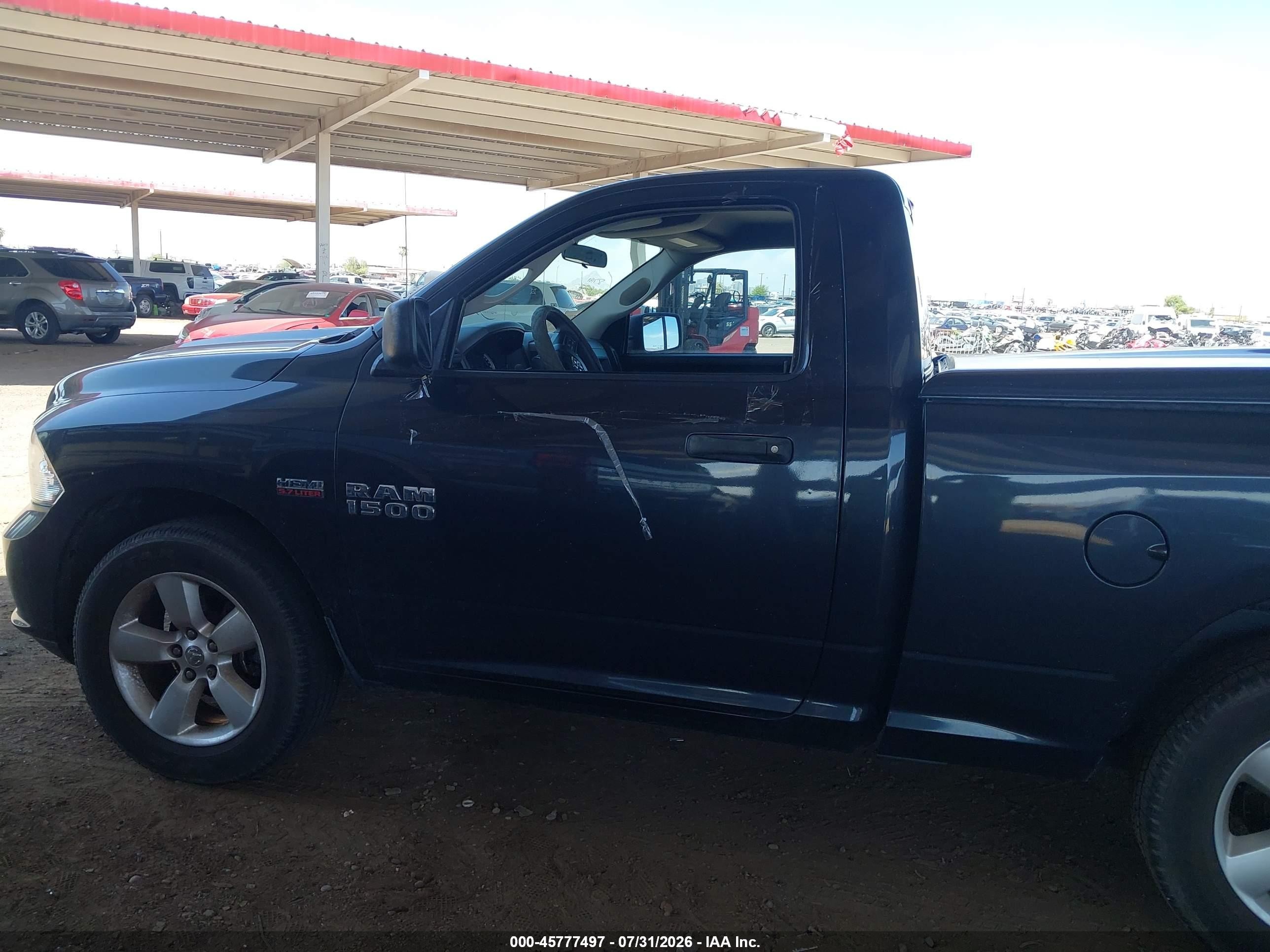 2013 Ram 1500 Express Gray vin: 3C6JR6AT0DG527325