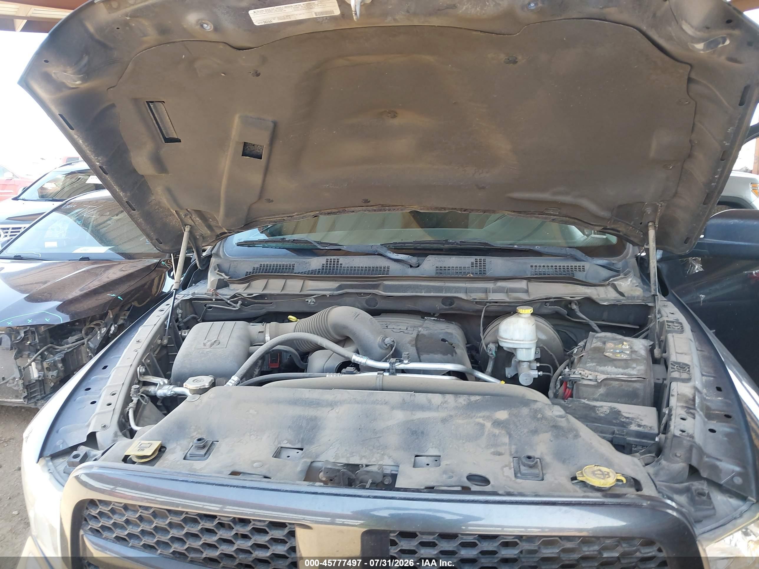 2013 Ram 1500 Express Gray vin: 3C6JR6AT0DG527325