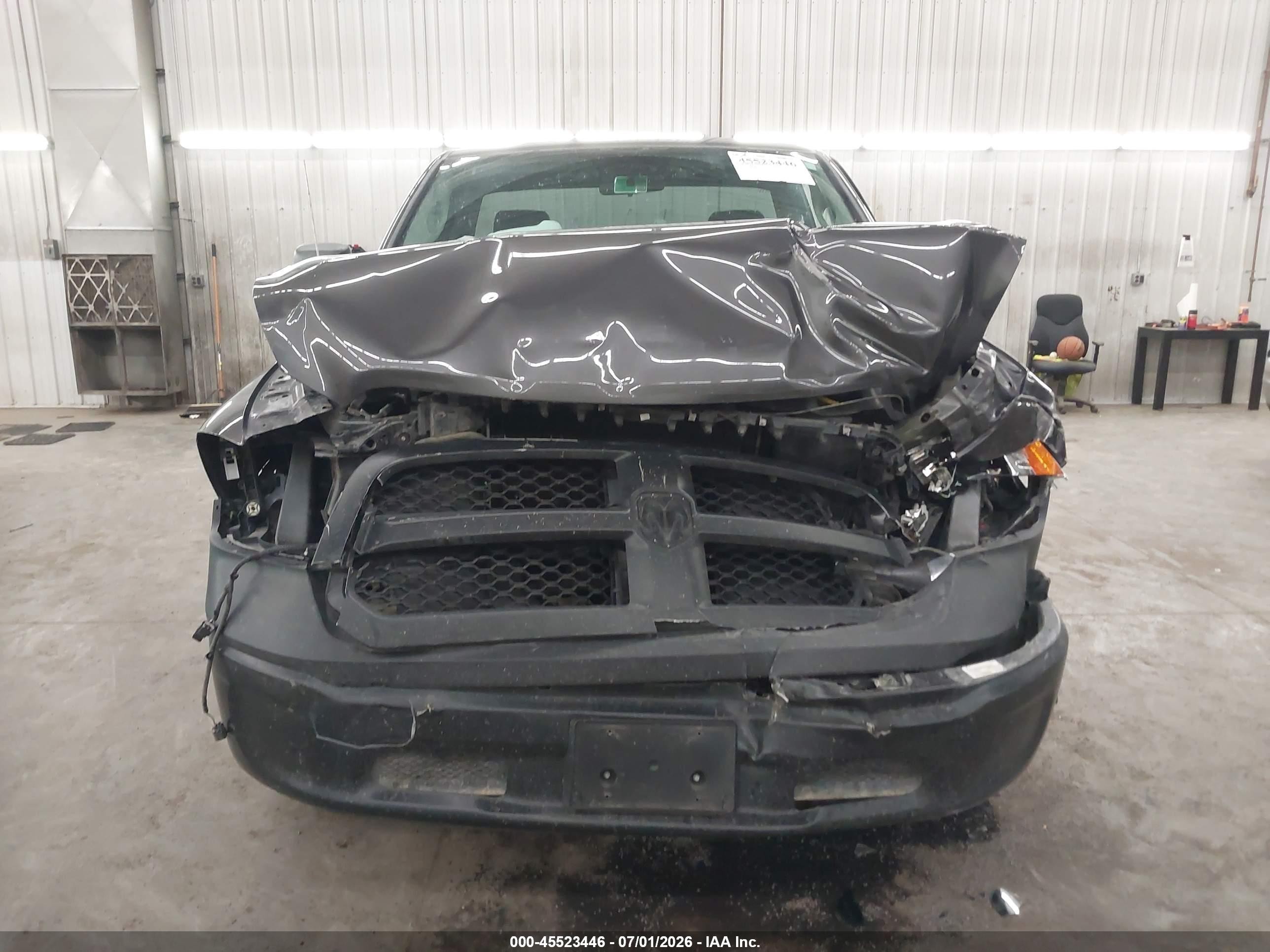 2014 Ram 1500 Tradesman Gray vin: 3C6JR6AT0EG254808
