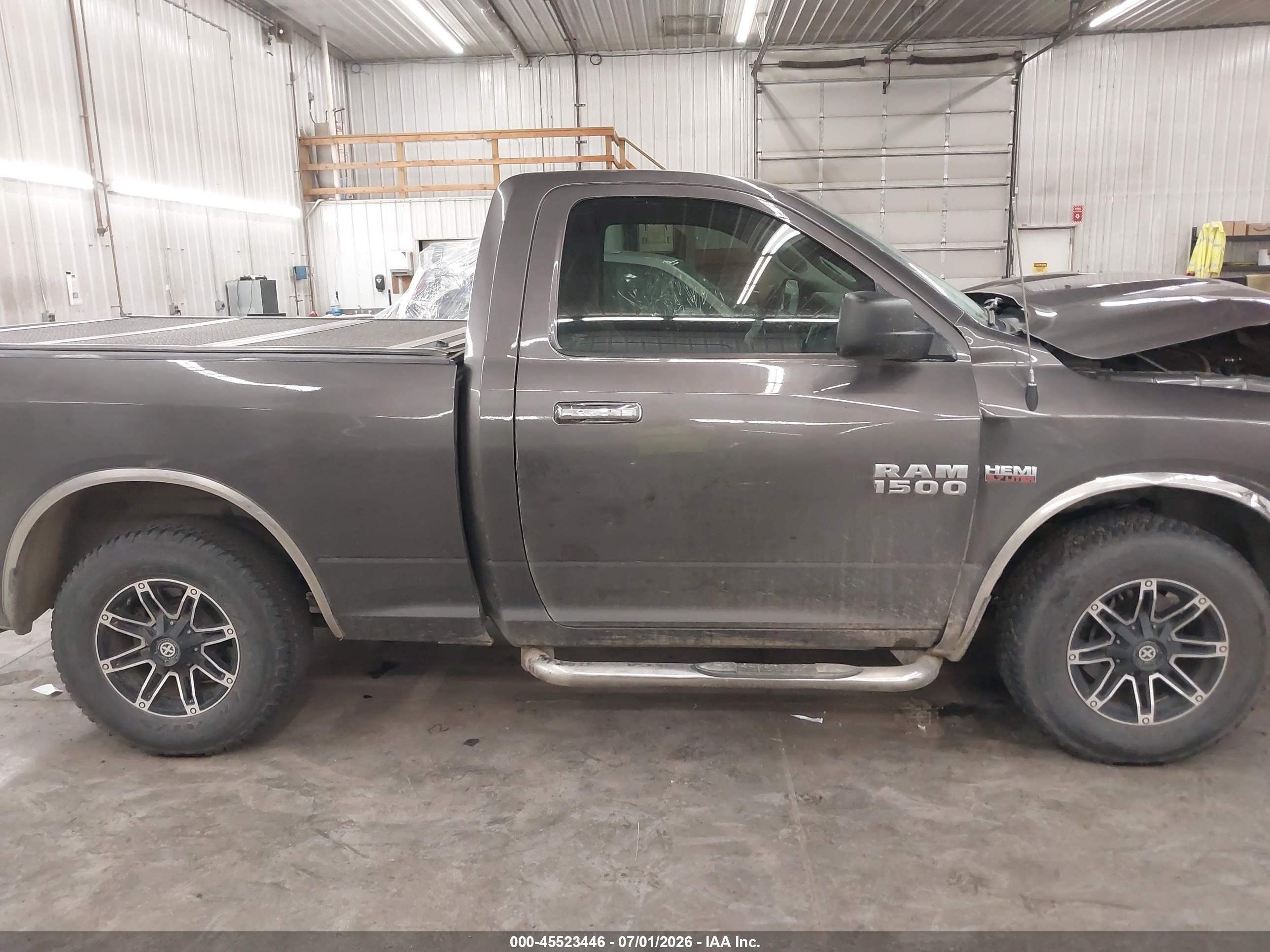 2014 Ram 1500 Tradesman Gray vin: 3C6JR6AT0EG254808