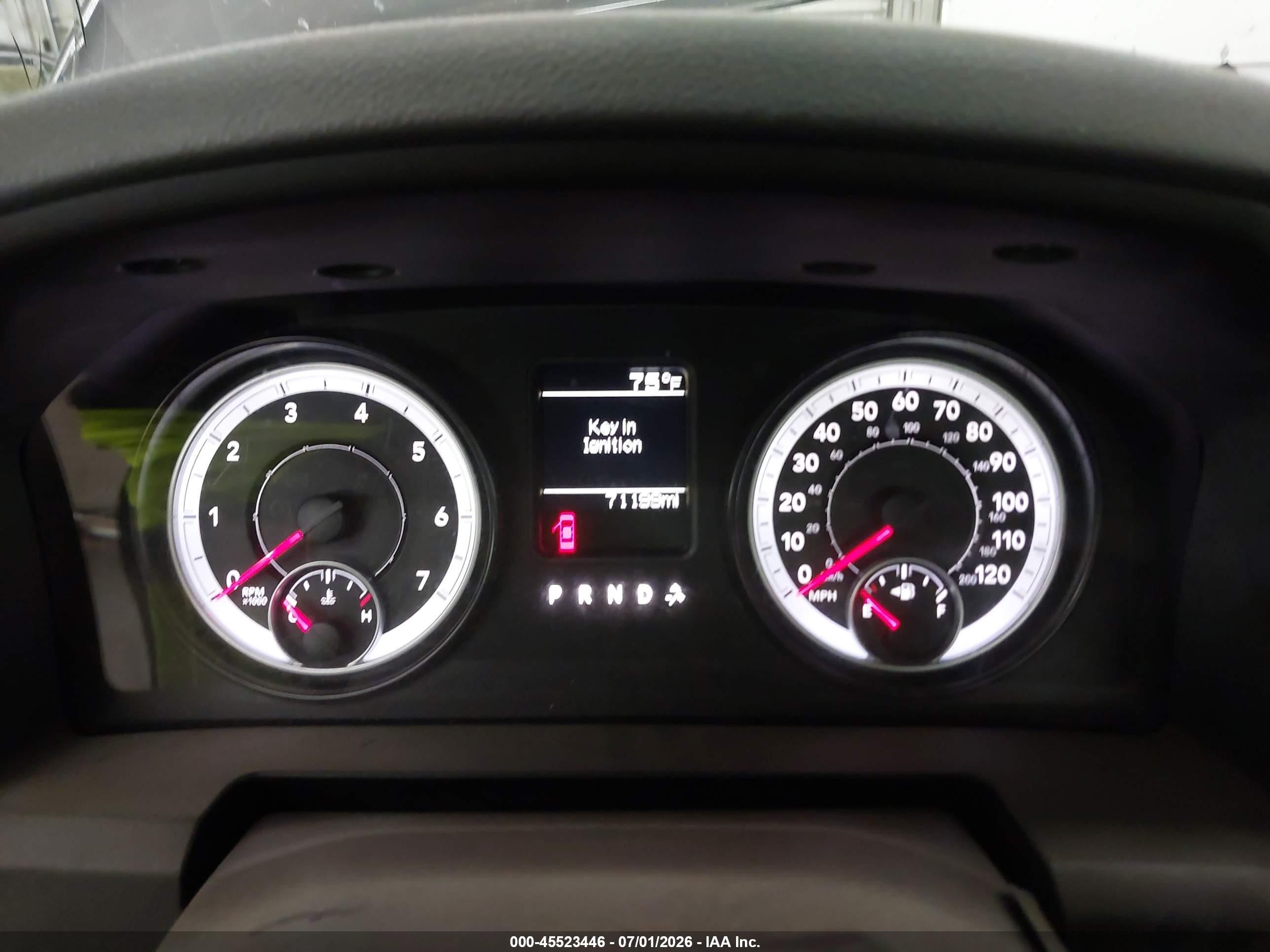 2014 Ram 1500 Tradesman Gray vin: 3C6JR6AT0EG254808