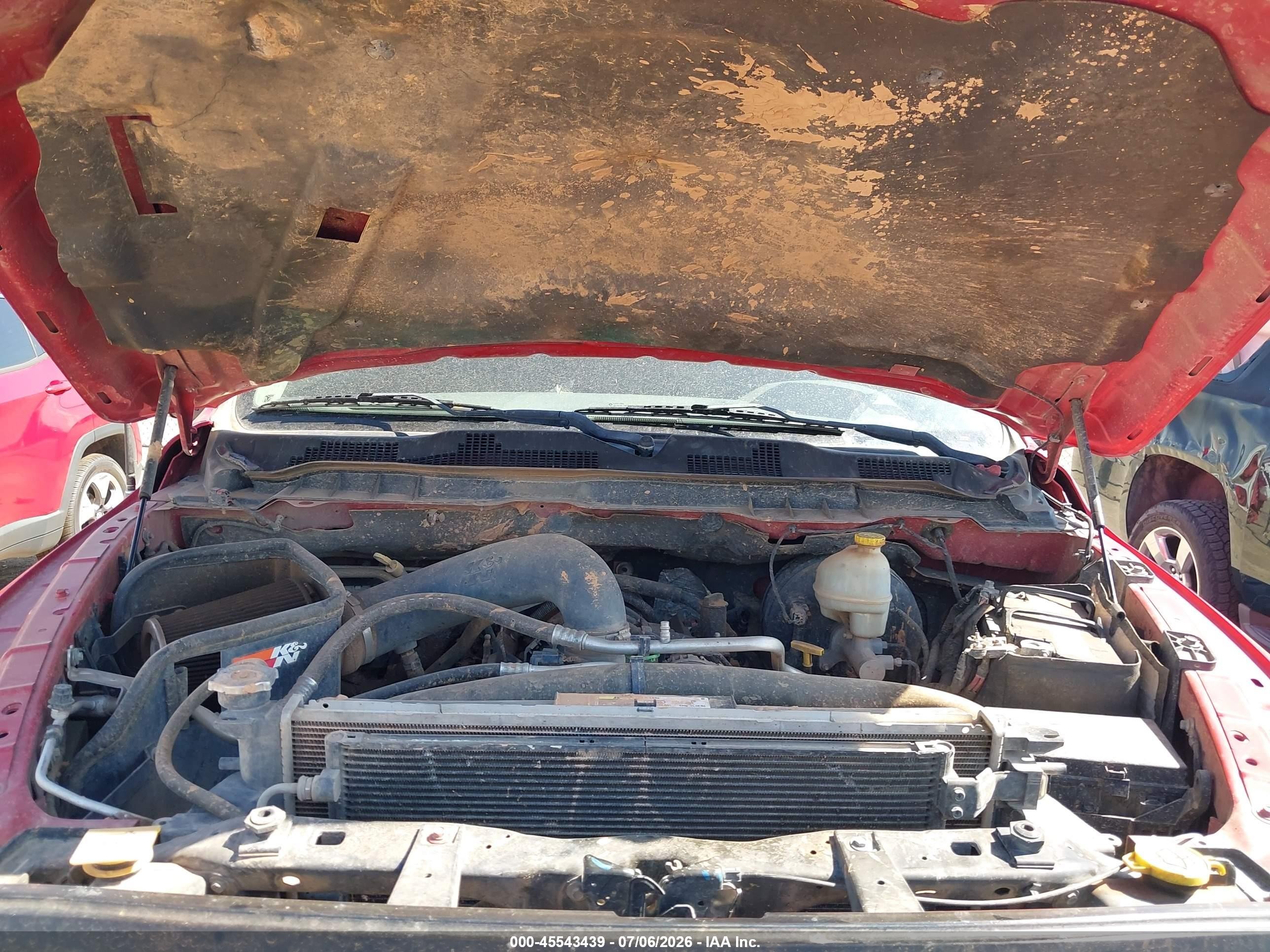 2013 Ram 1500 Express Red vin: 3C6JR6AT2DG541632