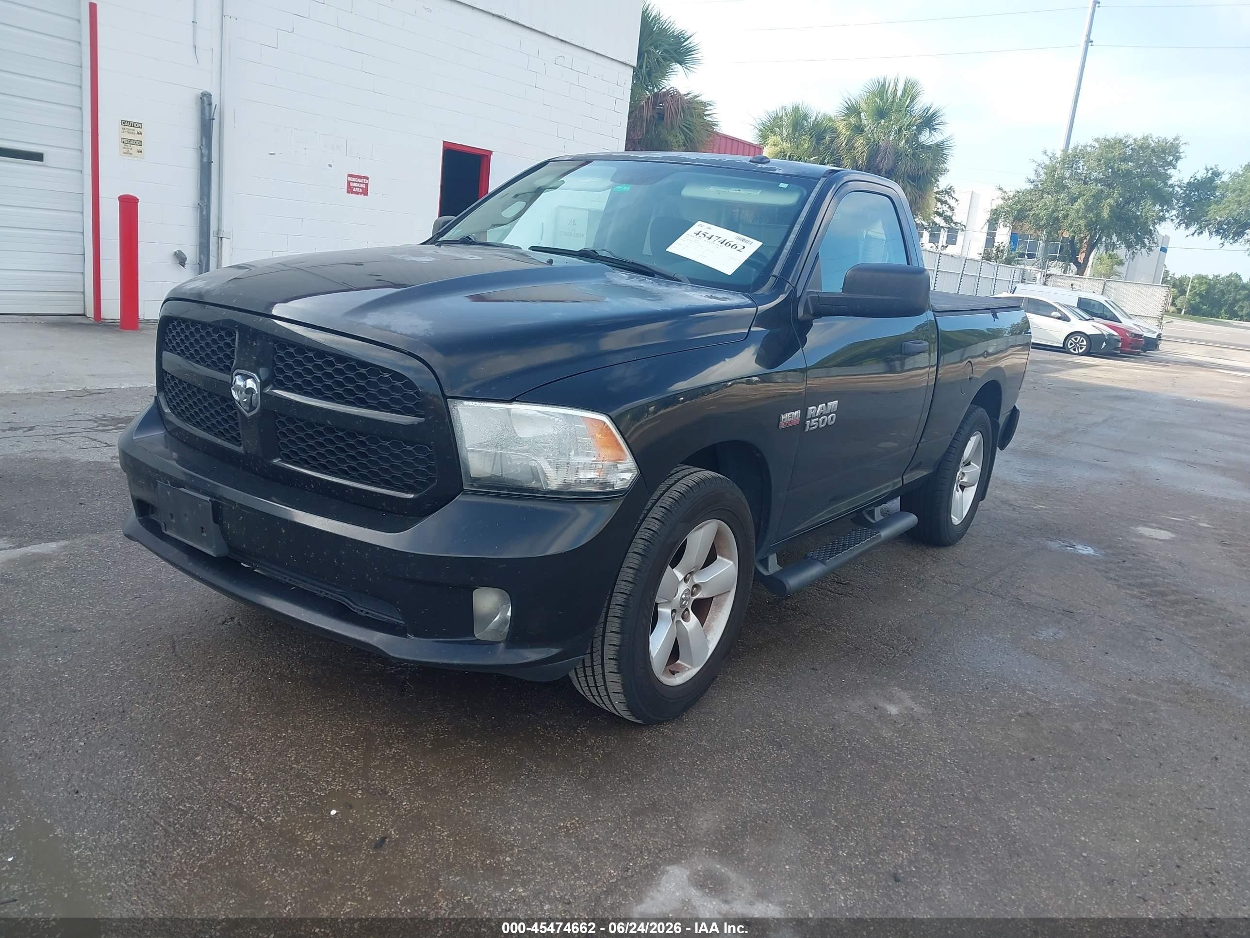 2013 Ram 1500 Express Black vin: 3C6JR6AT3DG507540