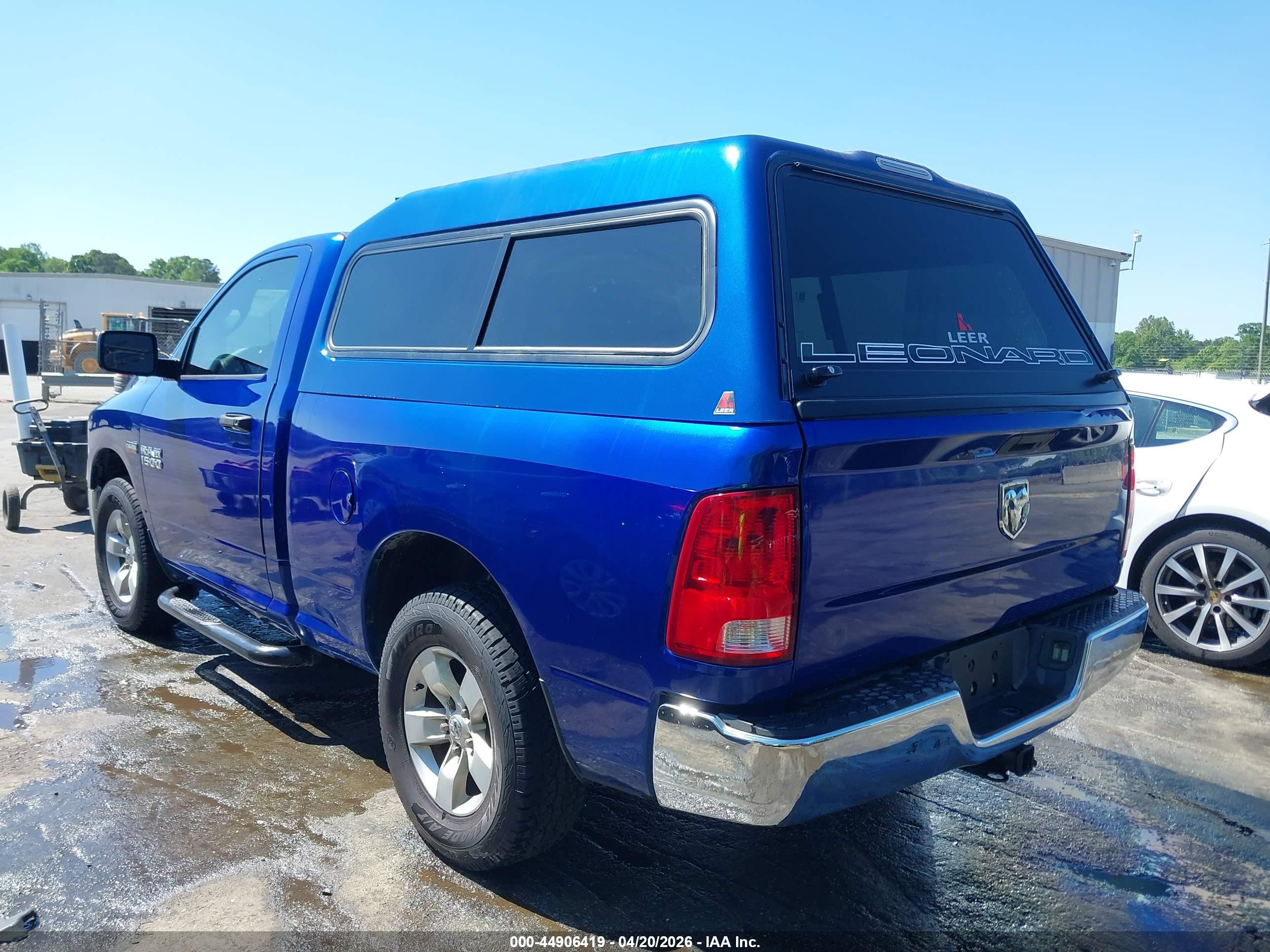 2015 Ram 1500 Tradesman Blue vin: 3C6JR6AT3FG559608