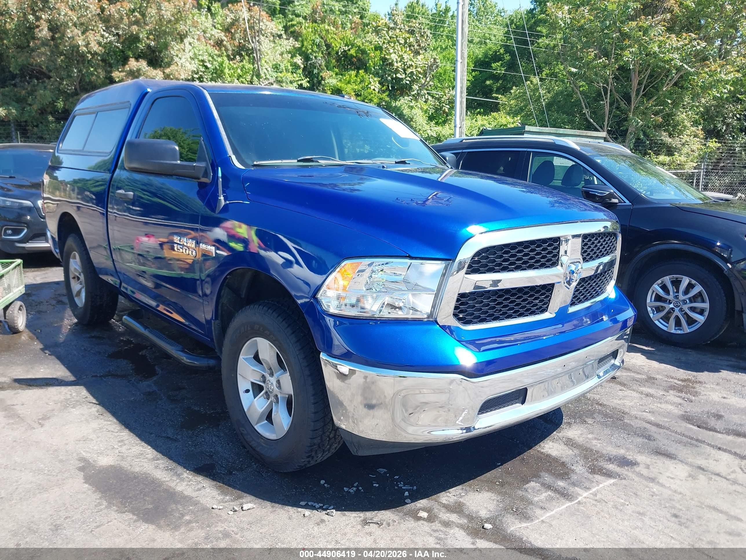 2015 Ram 1500 Tradesman Blue vin: 3C6JR6AT3FG559608