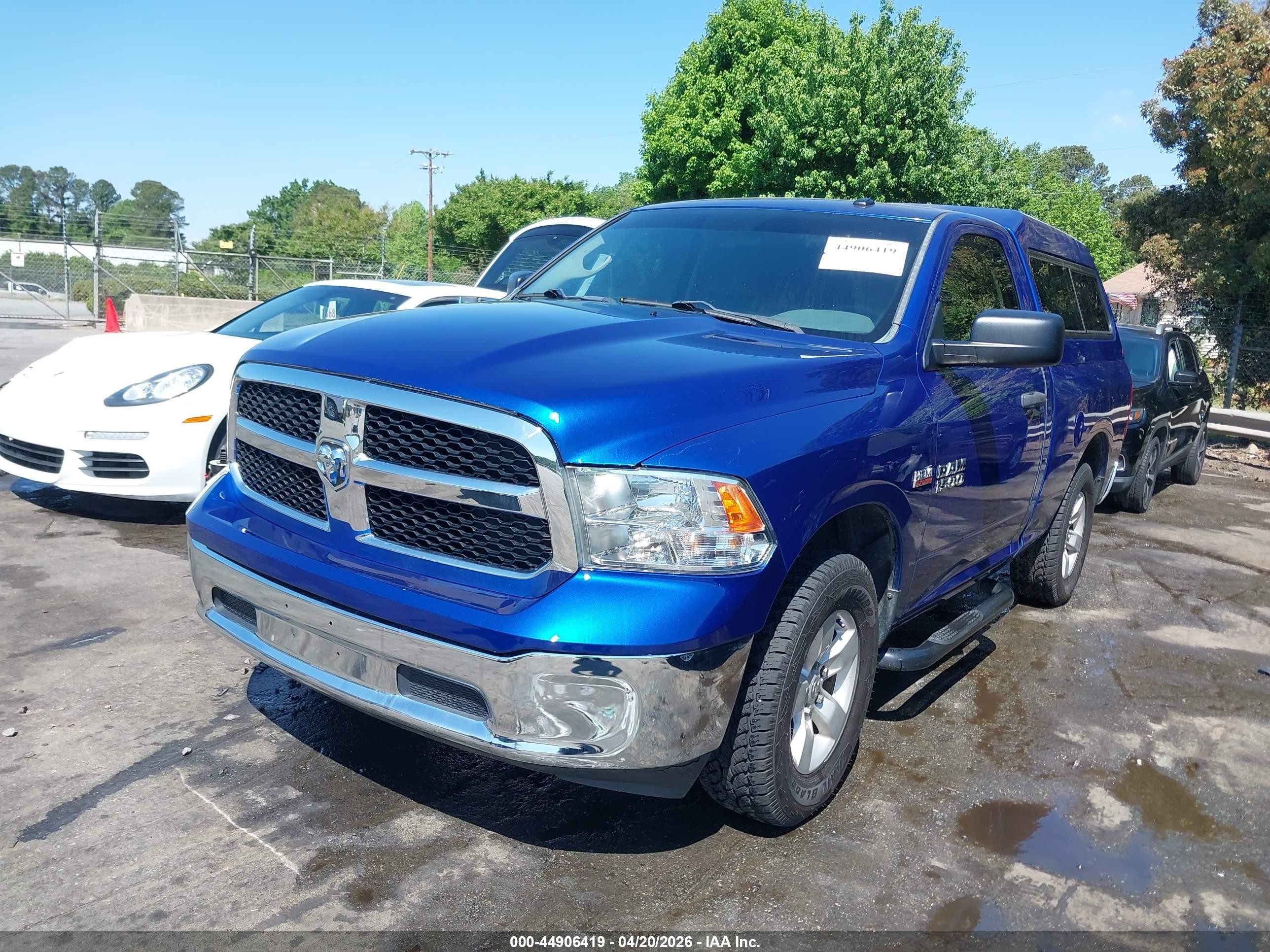 2015 Ram 1500 Tradesman Blue vin: 3C6JR6AT3FG559608