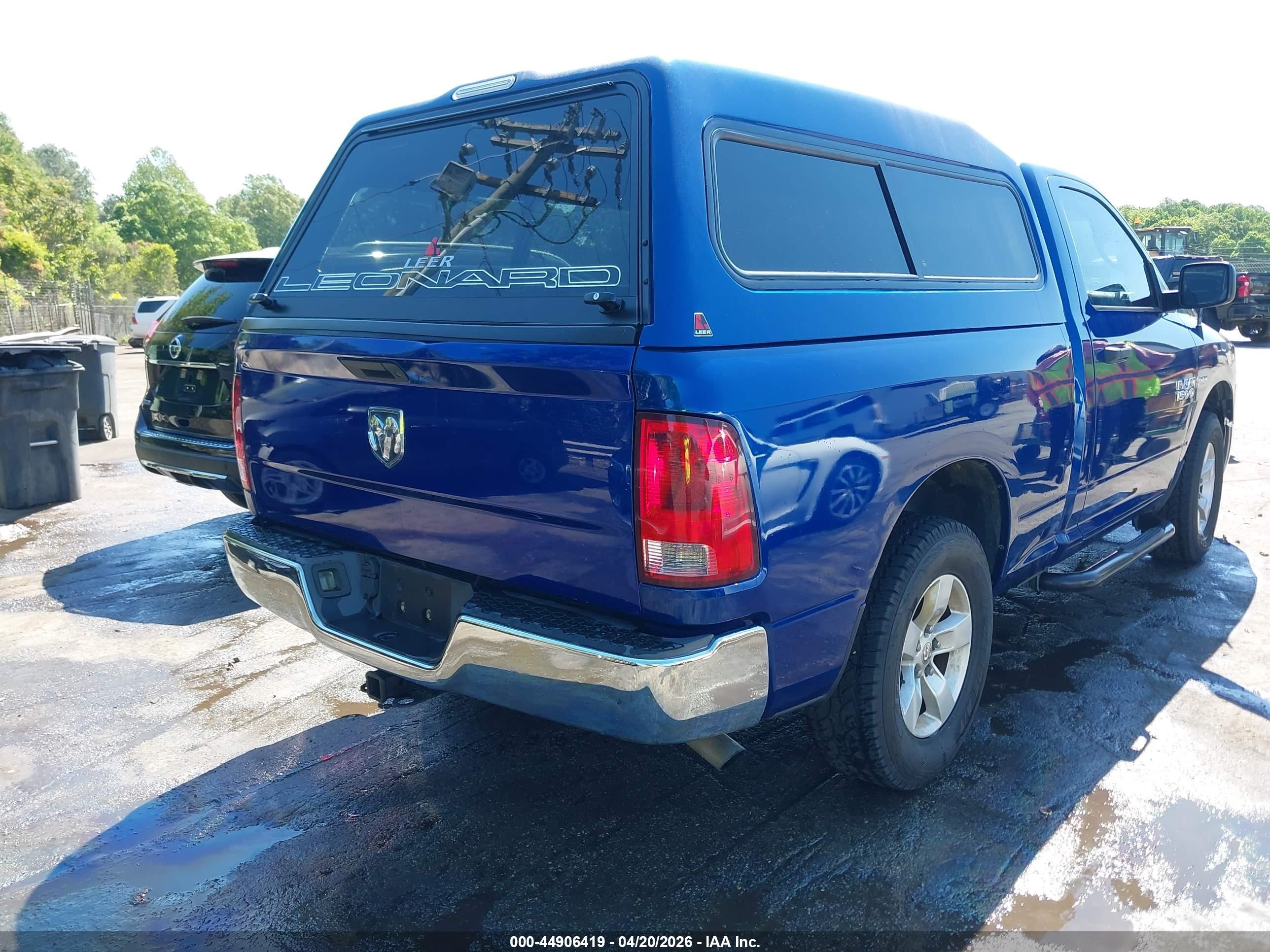 2015 Ram 1500 Tradesman Blue vin: 3C6JR6AT3FG559608