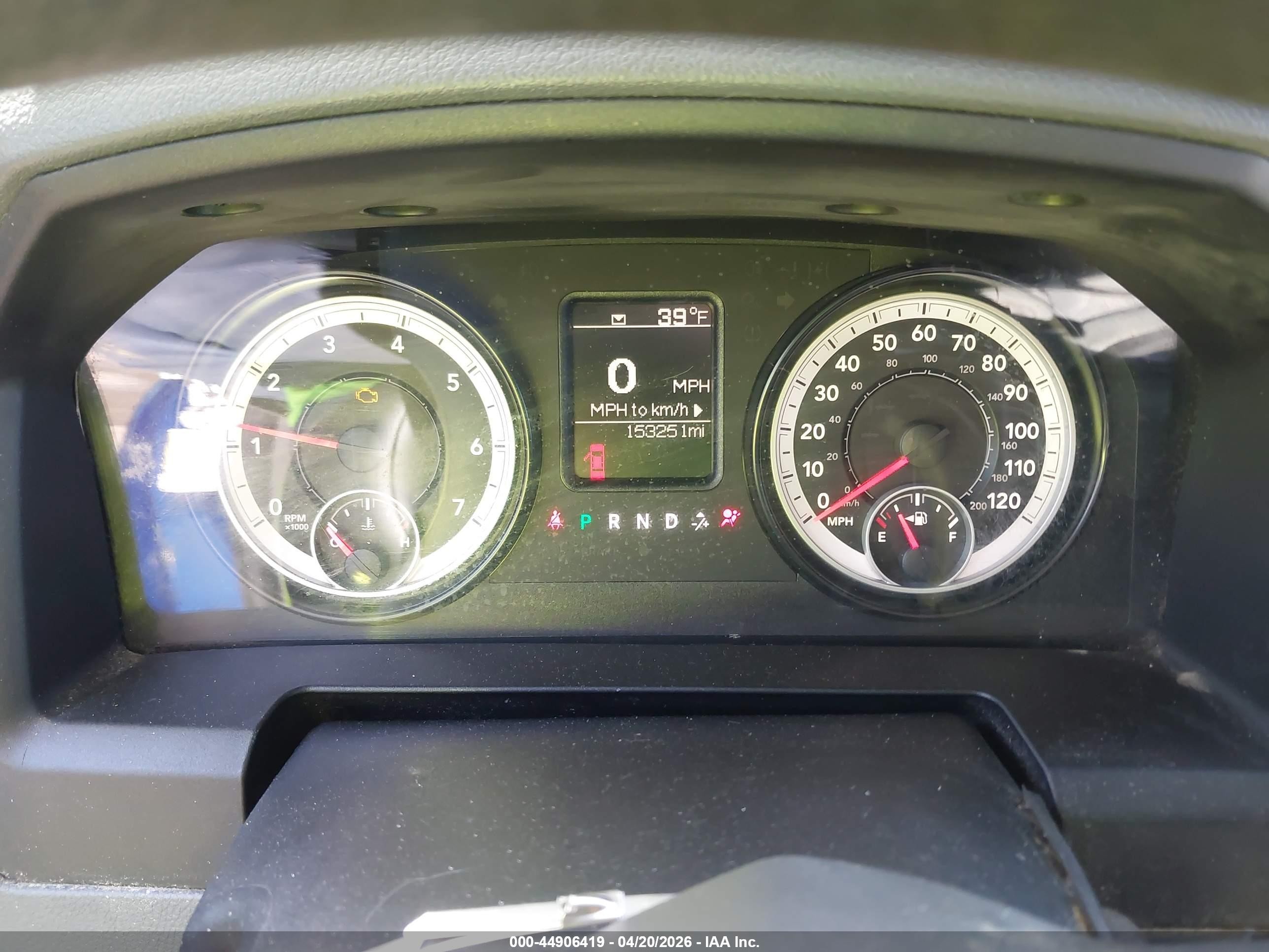 2015 Ram 1500 Tradesman Blue vin: 3C6JR6AT3FG559608