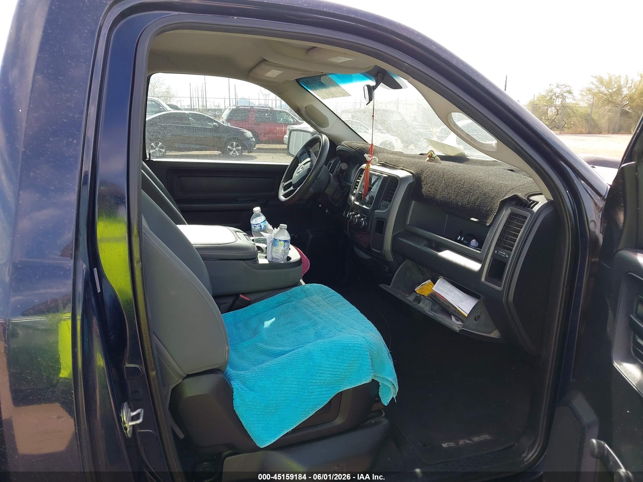 2013 Ram 1500 Express Blue vin: 3C6JR6AT4DG543625
