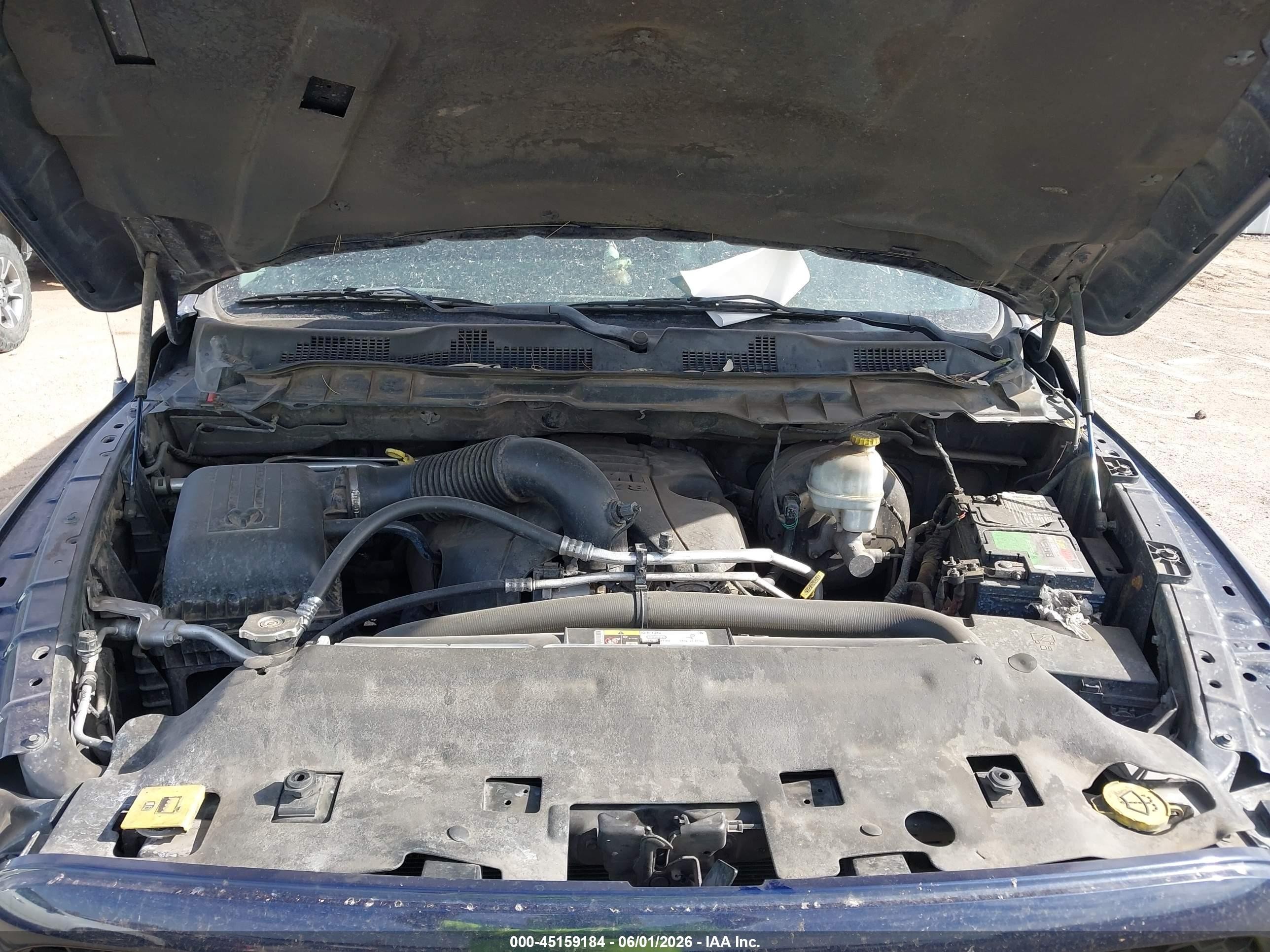2013 Ram 1500 Express Blue vin: 3C6JR6AT4DG543625