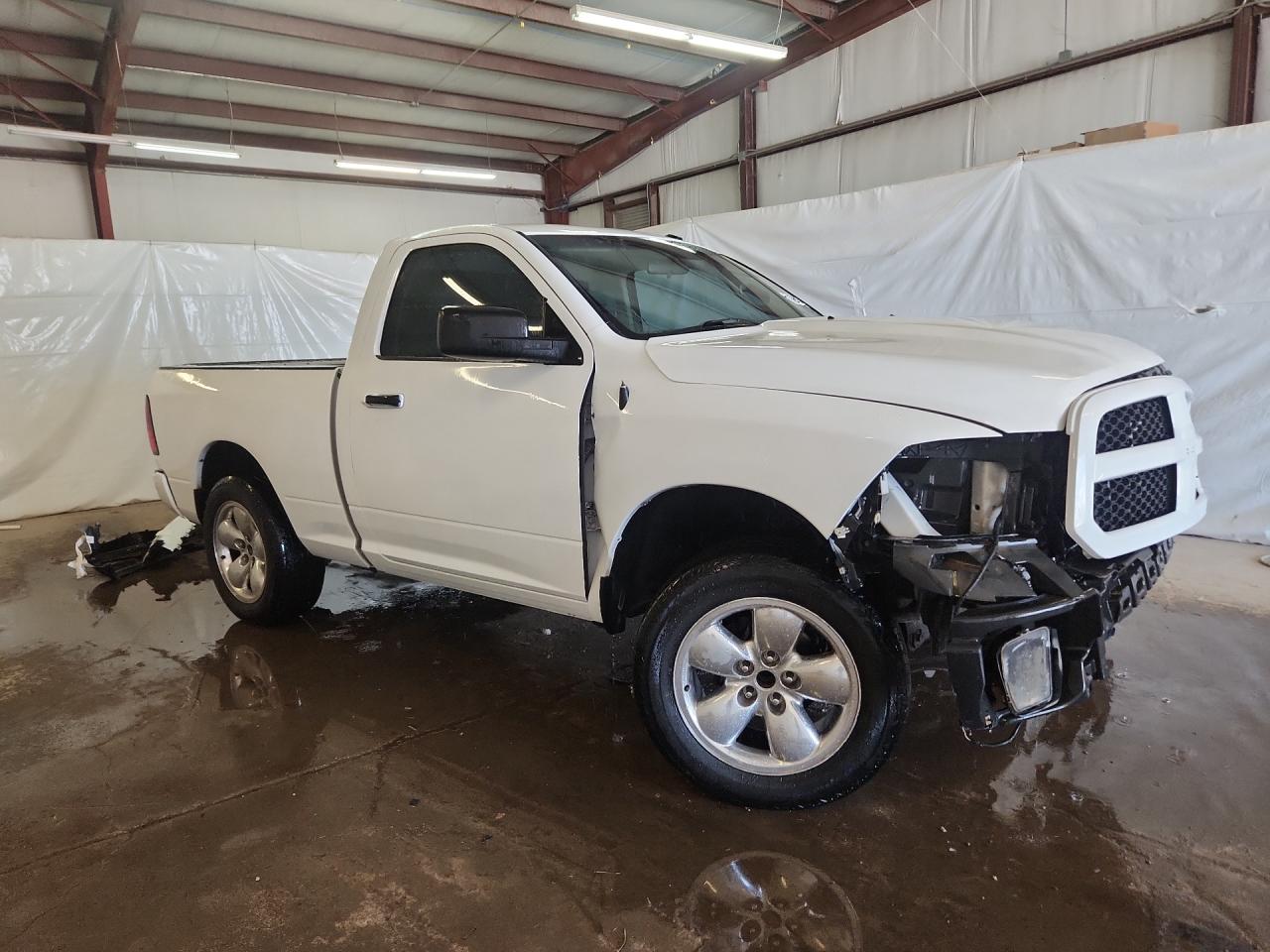 2013 Ram 1500 St White vin: 3C6JR6AT5DG583681 Damage: Antenna, Missing, Replacement Required