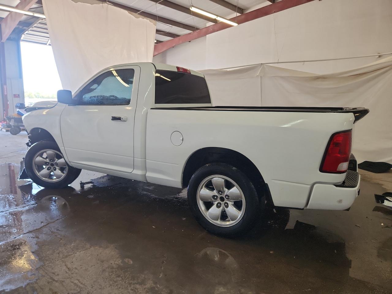 2013 Ram 1500 St White vin: 3C6JR6AT5DG583681 Damage: Left Bed Side, Heavy Scratch, 1 To 2 Inches