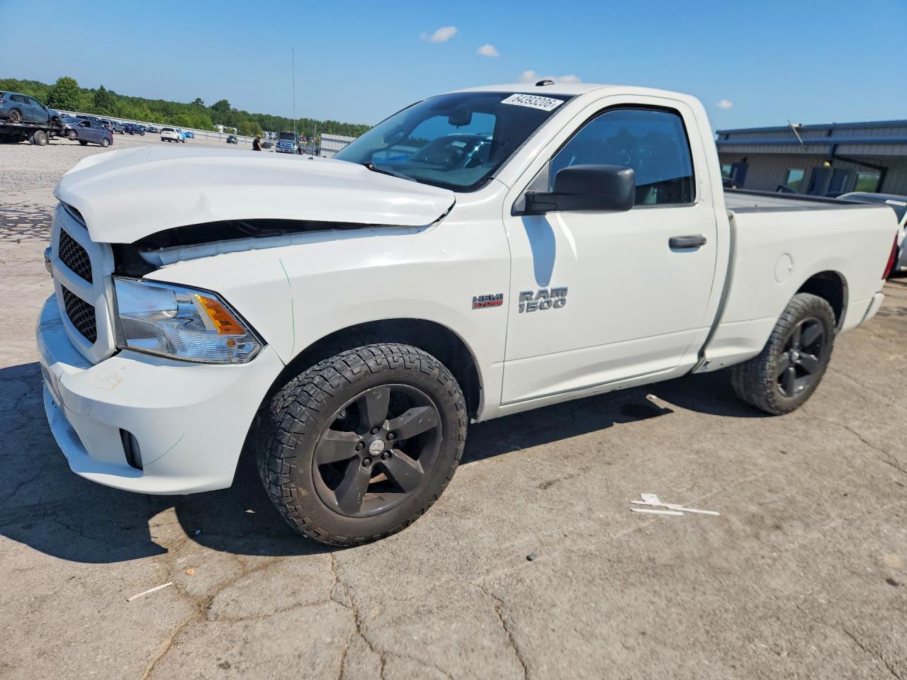 2014 Ram 1500 St White vin: 3C6JR6AT5EG102149
