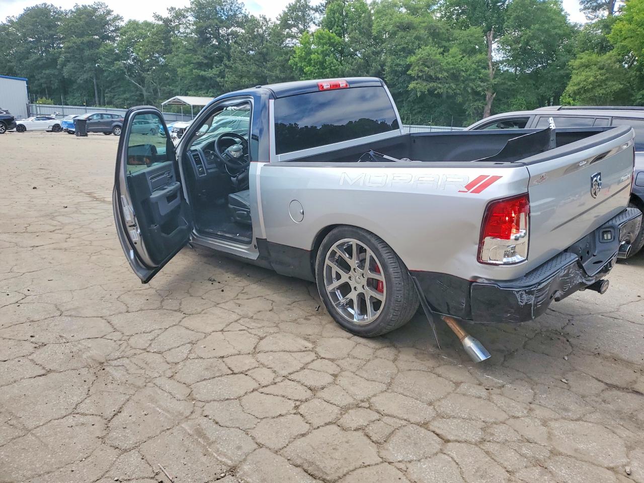 2013 Ram 1500 Серебряный vin: 3C6JR6AT6DG501439