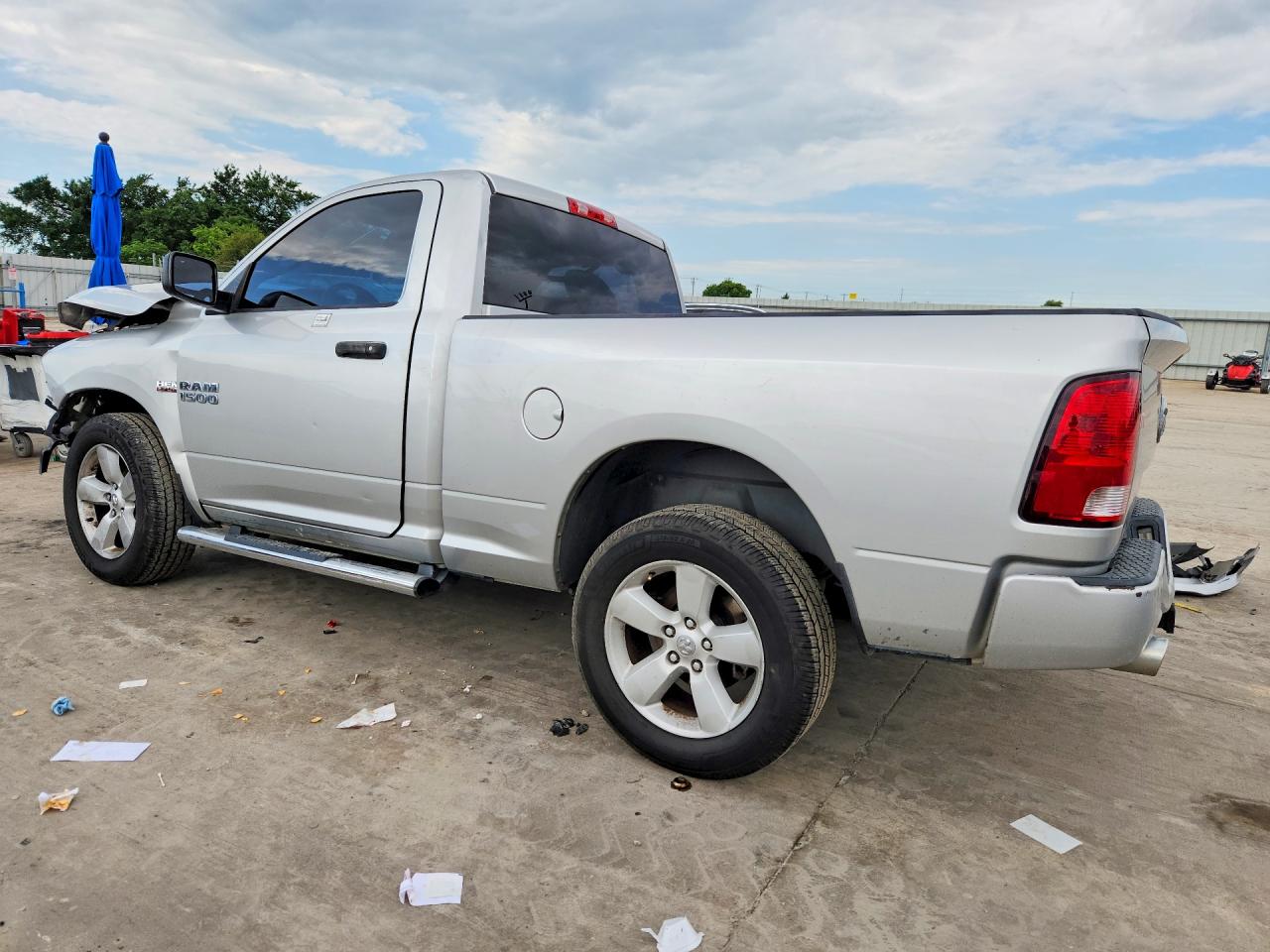 2013 Ram 1500 St Silver vin: 3C6JR6AT6DG583625
