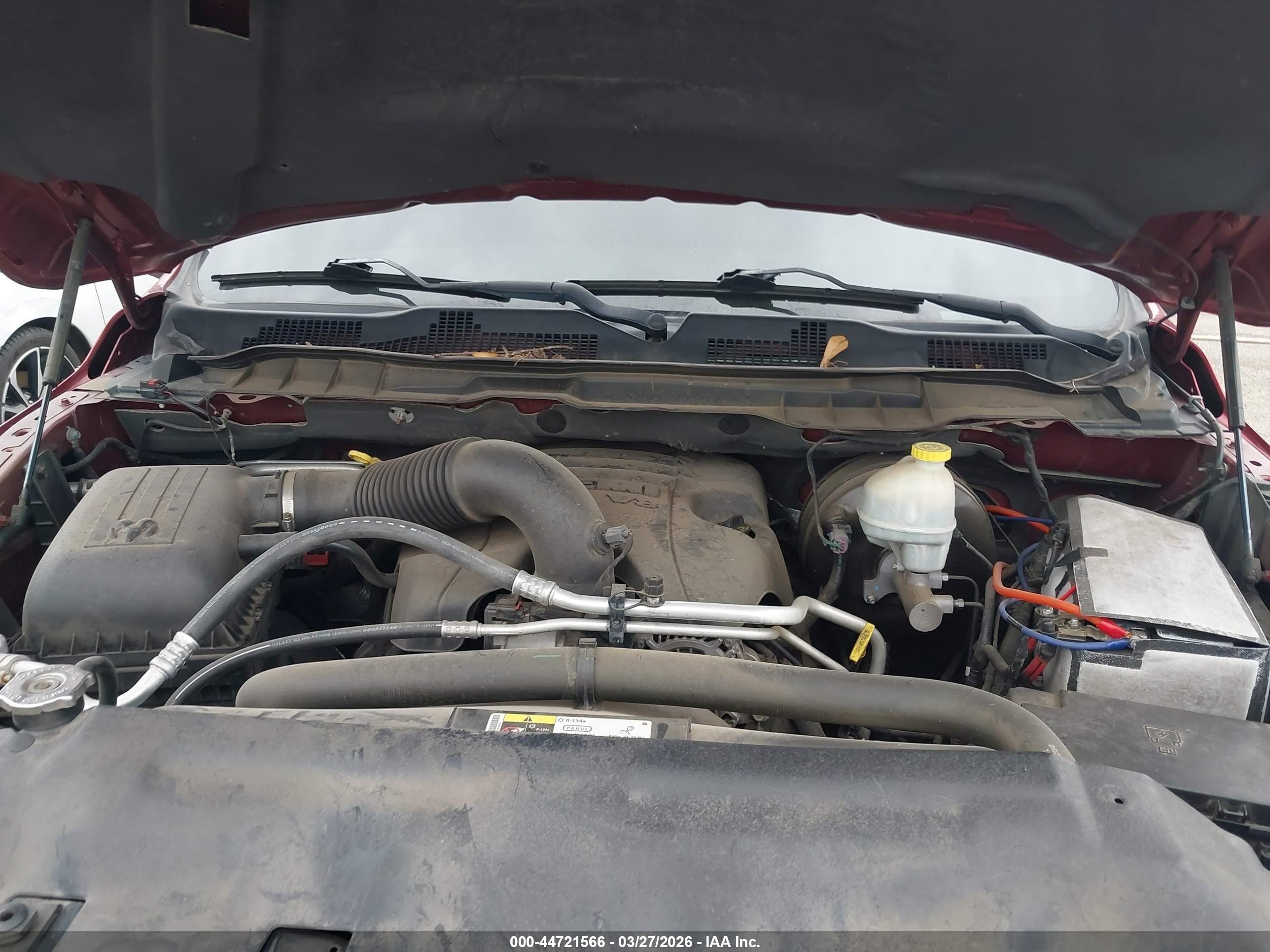 2013 Ram 1500 Express Red vin: 3C6JR6AT8DG522549