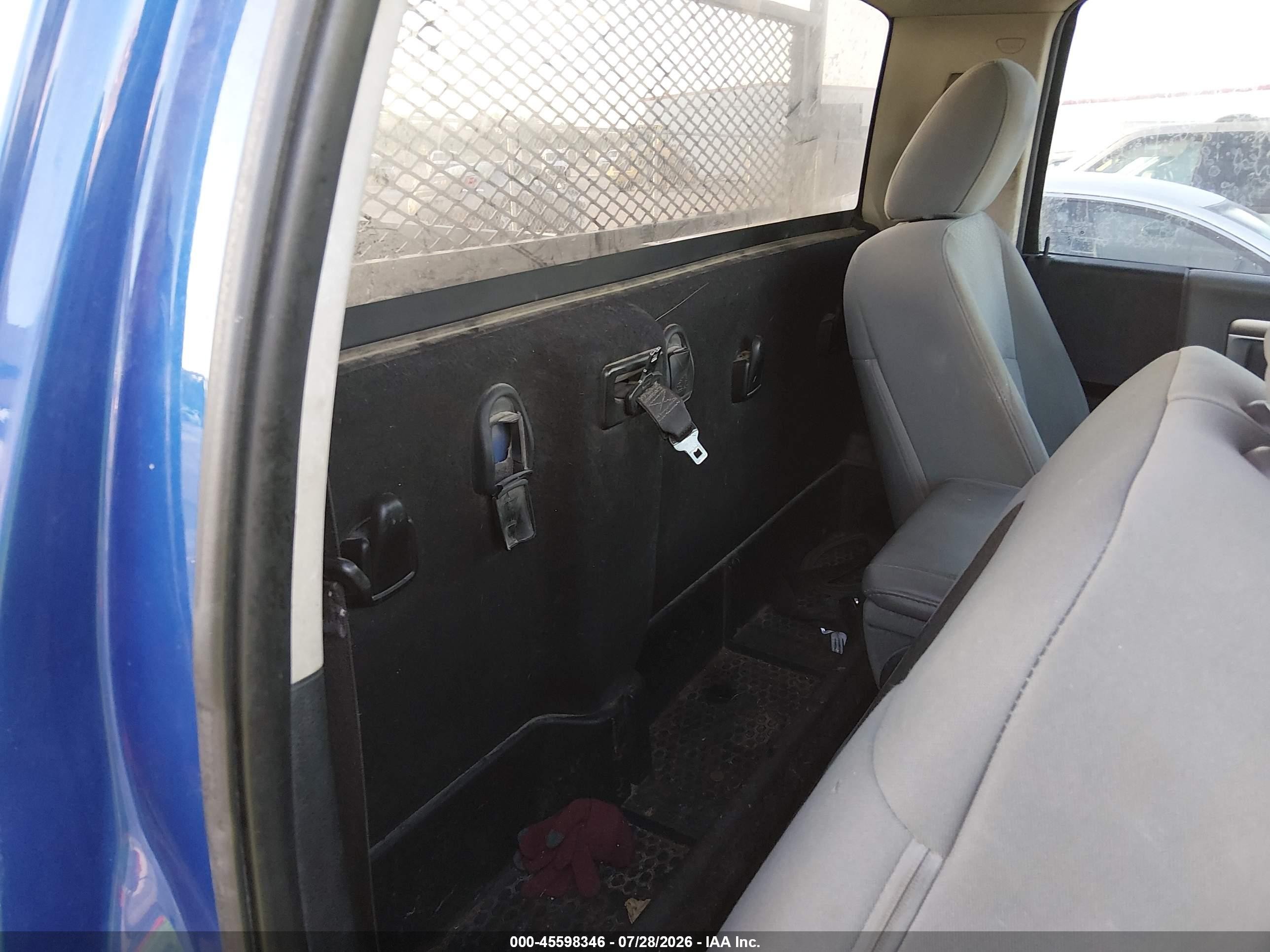 2014 Ram 1500 Express Blue vin: 3C6JR6AT9EG188954