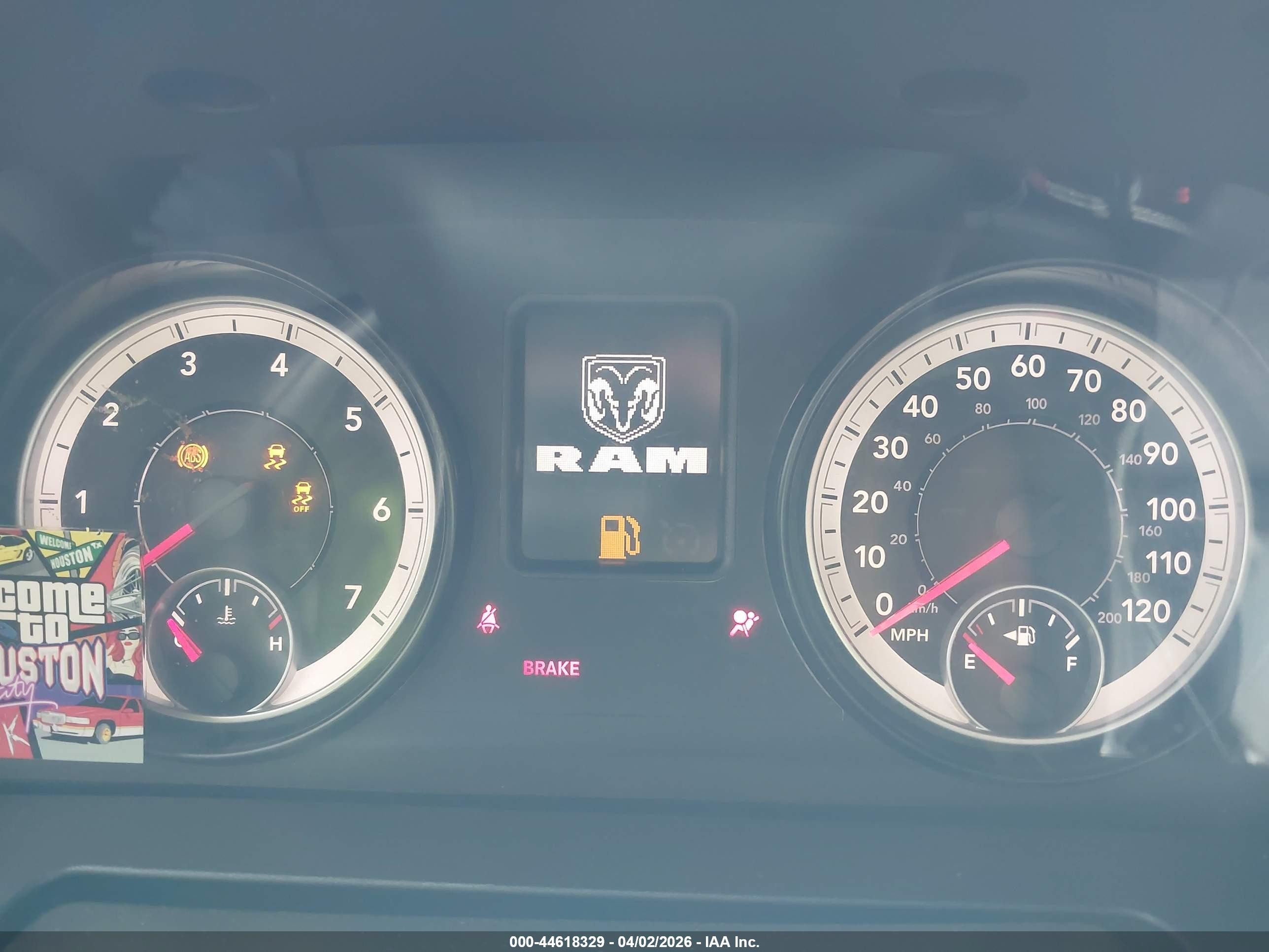 2014 Ram 1500 Express Бордовый vin: 3C6JR6AT9EG247579