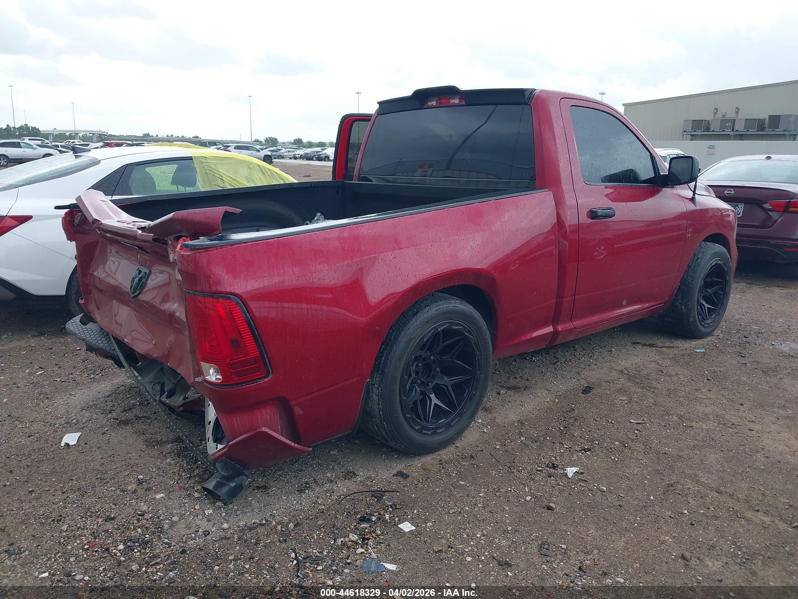 2014 Ram 1500 Express Бордовый vin: 3C6JR6AT9EG247579