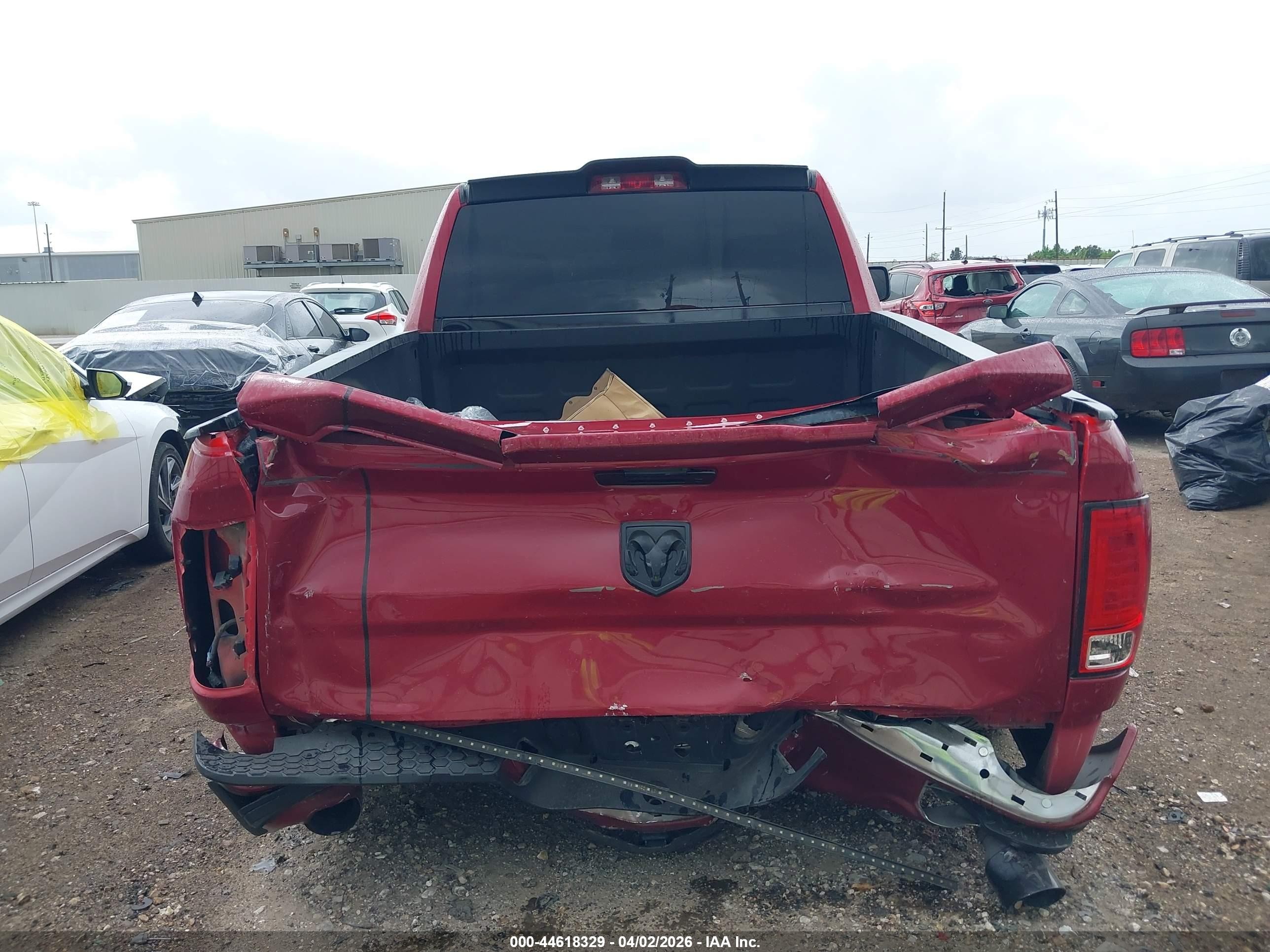 2014 Ram 1500 Express Бордовый vin: 3C6JR6AT9EG247579