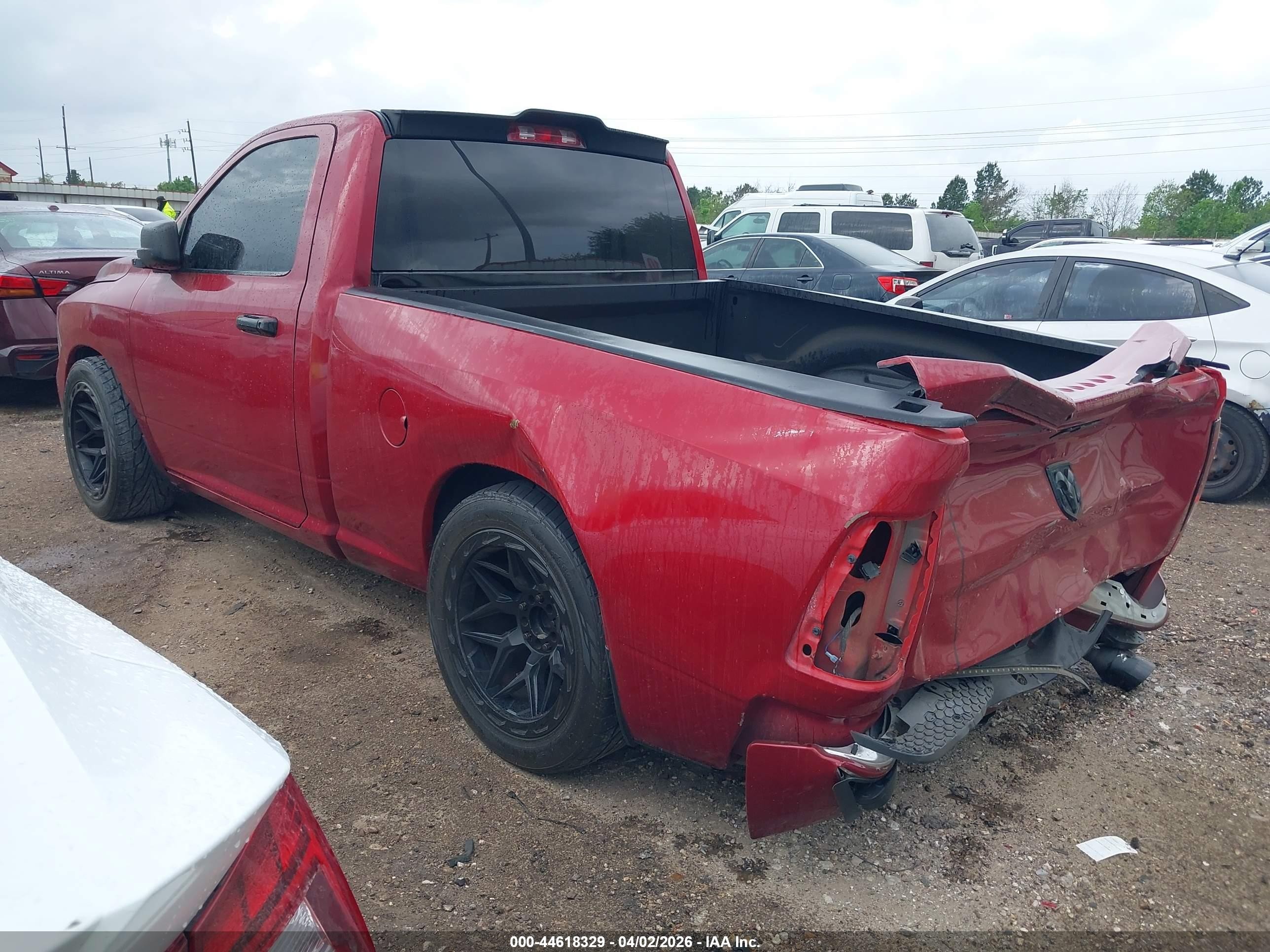 2014 Ram 1500 Express Бордовый vin: 3C6JR6AT9EG247579