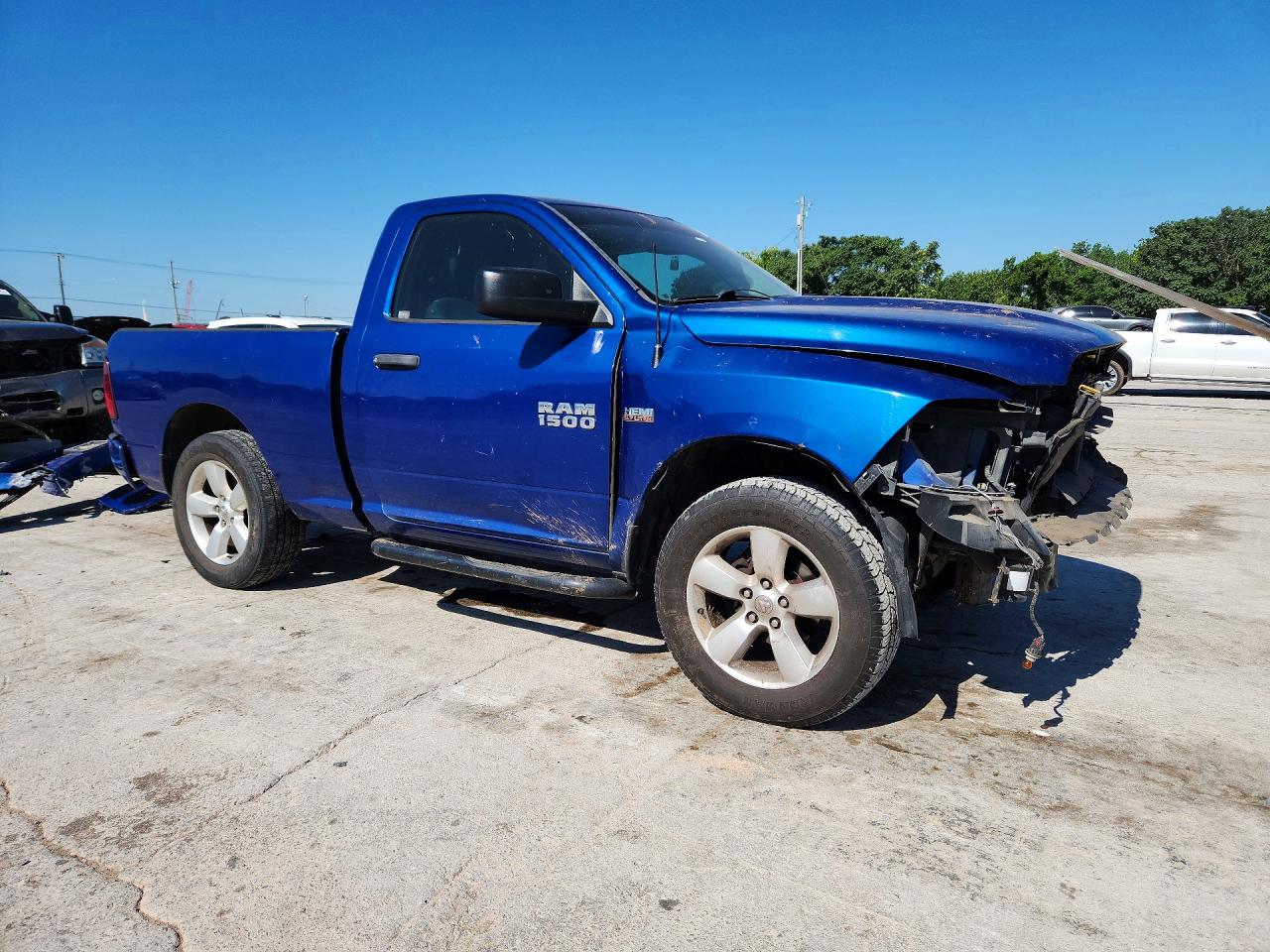 2016 Ram 1500 St Blue vin: 3C6JR6ATXGG116471