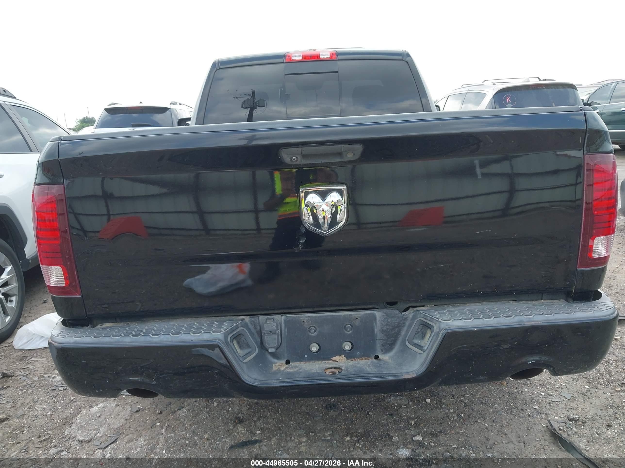 2015 Ram 1500 Sport Black vin: 3C6JR6CT5FG609096
