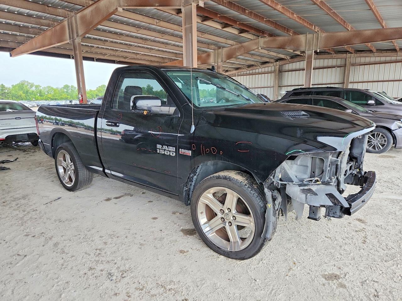 2013 Ram 1500 Sport Черный vin: 3C6JR6CT6DG507562