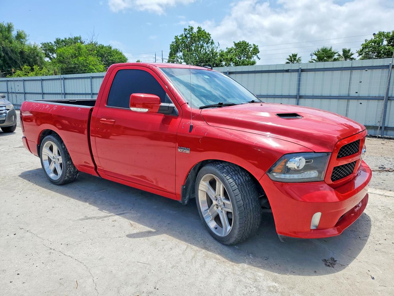 2017 Ram 1500 Sport Red vin: 3C6JR6CT7HG628820