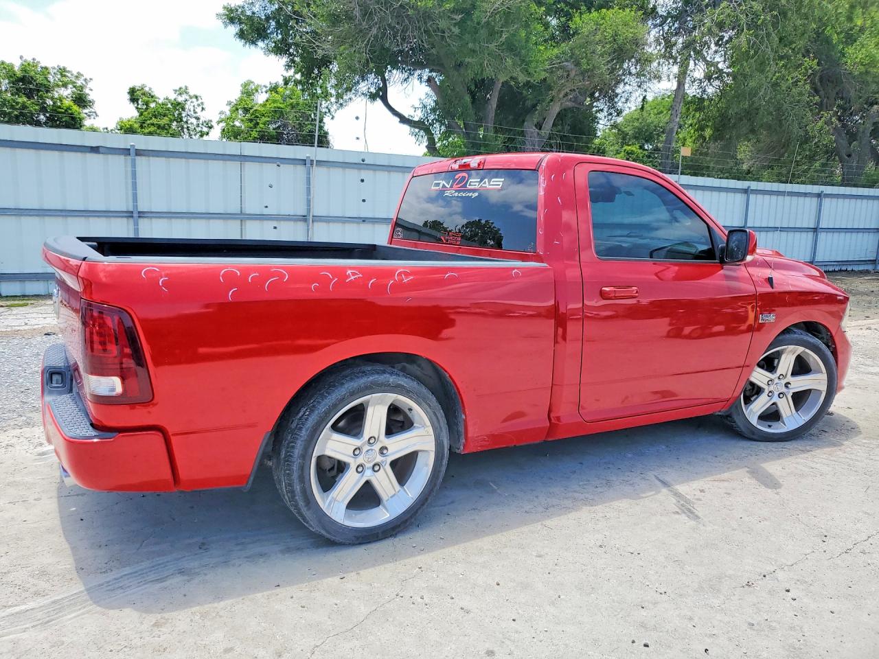 2017 Ram 1500 Sport Red vin: 3C6JR6CT7HG628820