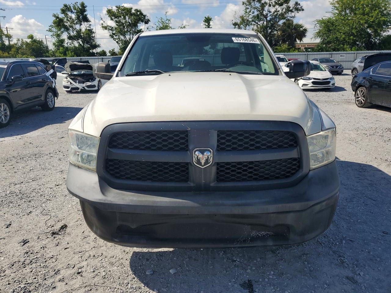 2014 Ram 1500 St White vin: 3C6JR6DG3EG294816