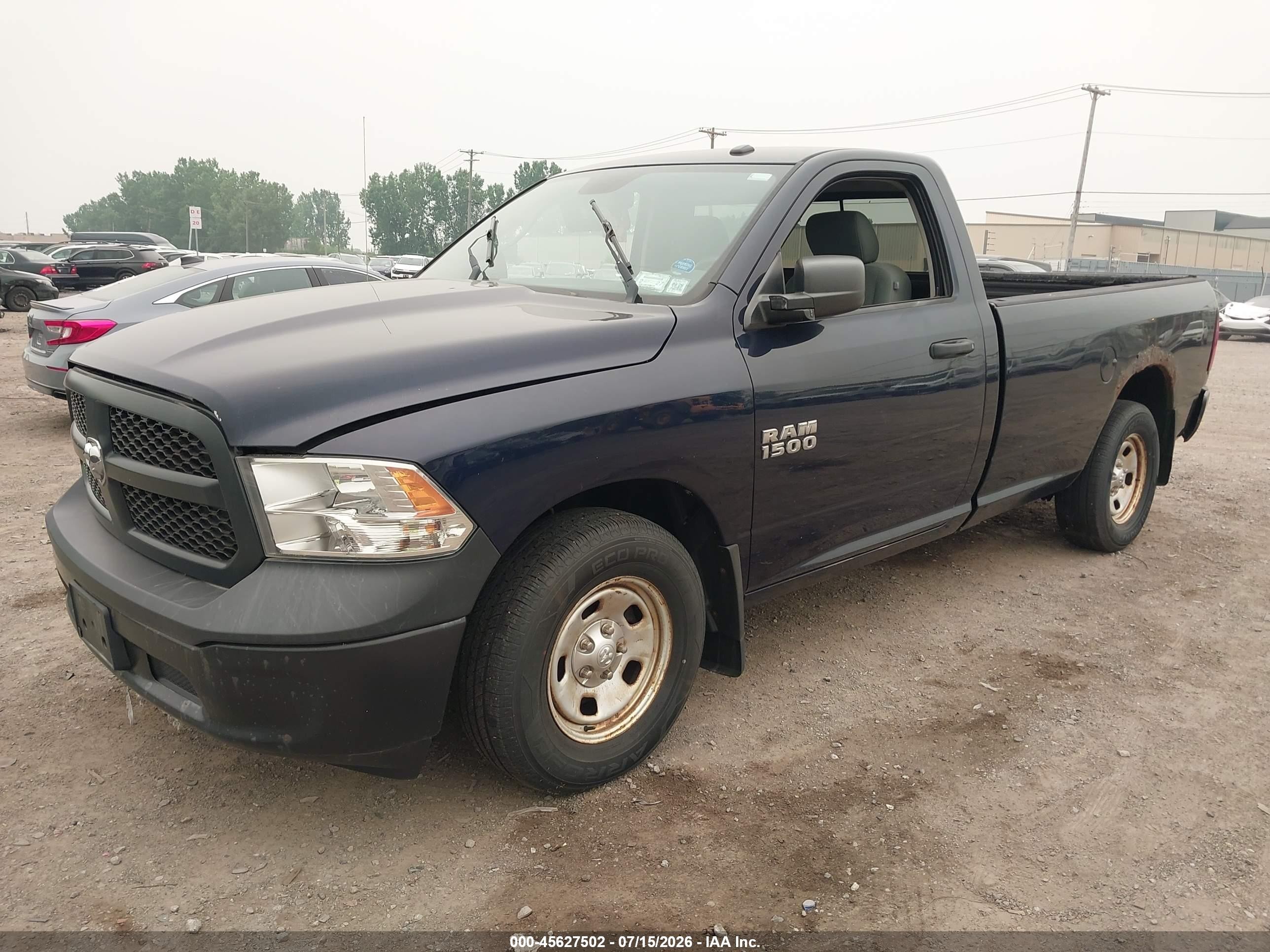 2014 Ram 1500 Tradesman Navy vin: 3C6JR6DG4EG111424