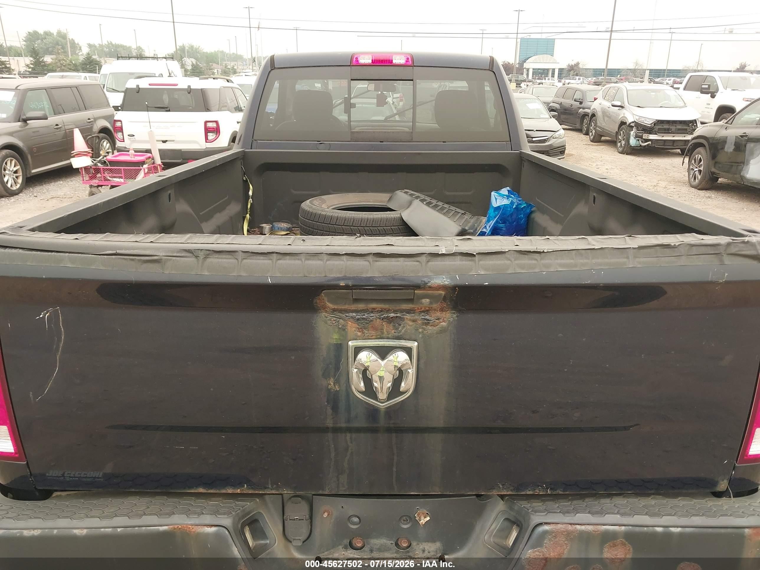 2014 Ram 1500 Tradesman Navy vin: 3C6JR6DG4EG111424