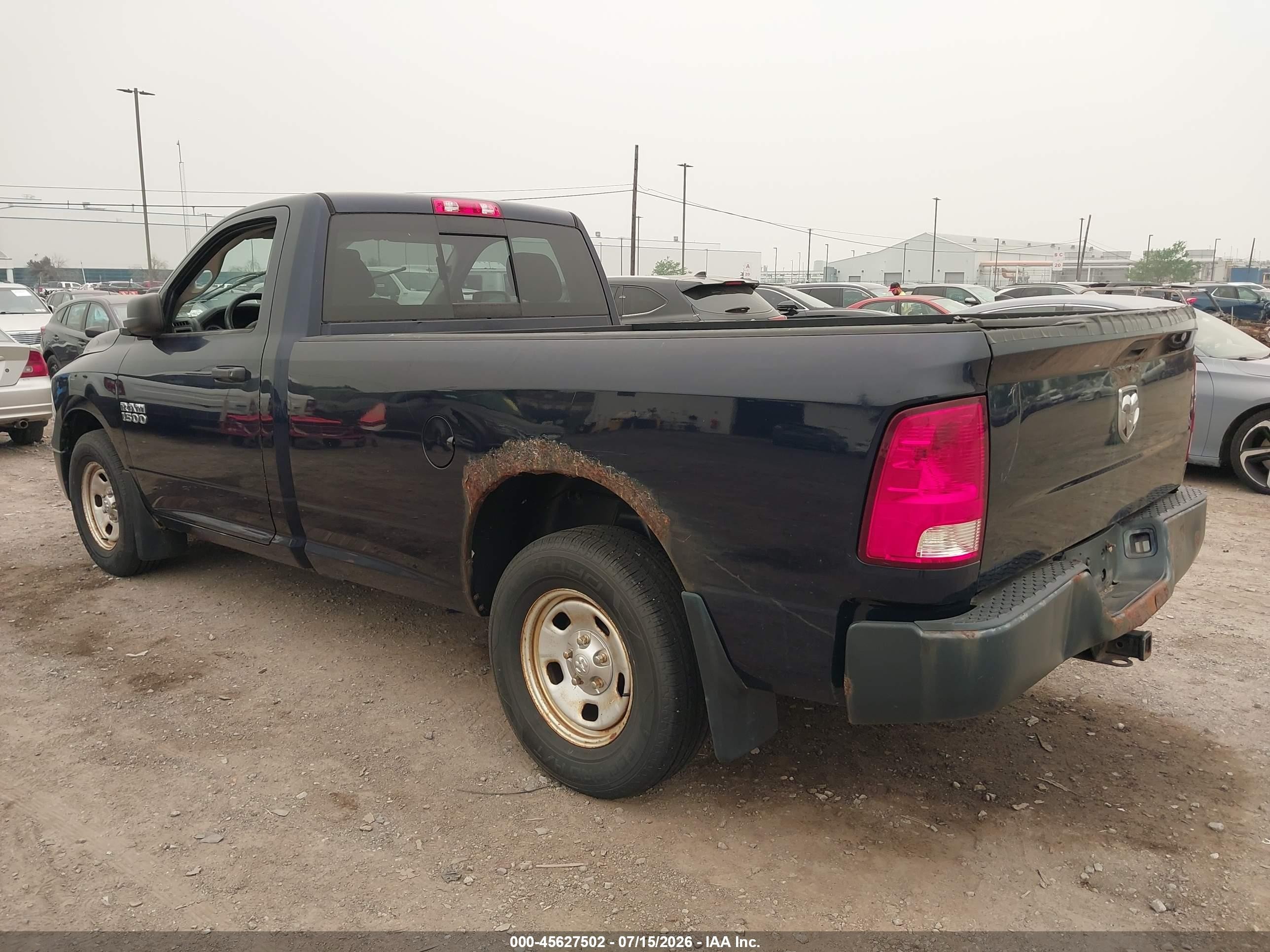 2014 Ram 1500 Tradesman Navy vin: 3C6JR6DG4EG111424