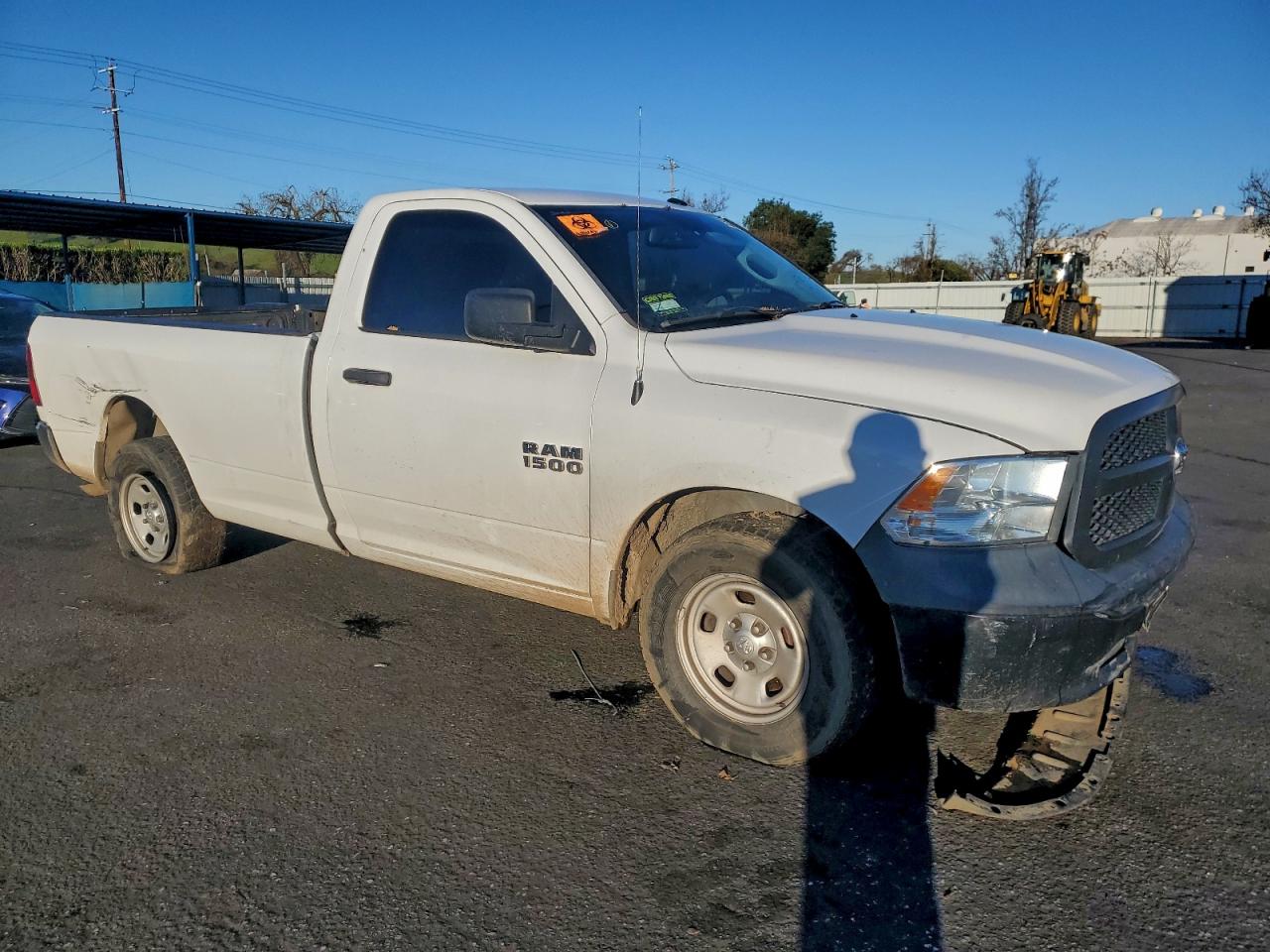 2017 Ram 1500 St White vin: 3C6JR6DG5HG671957