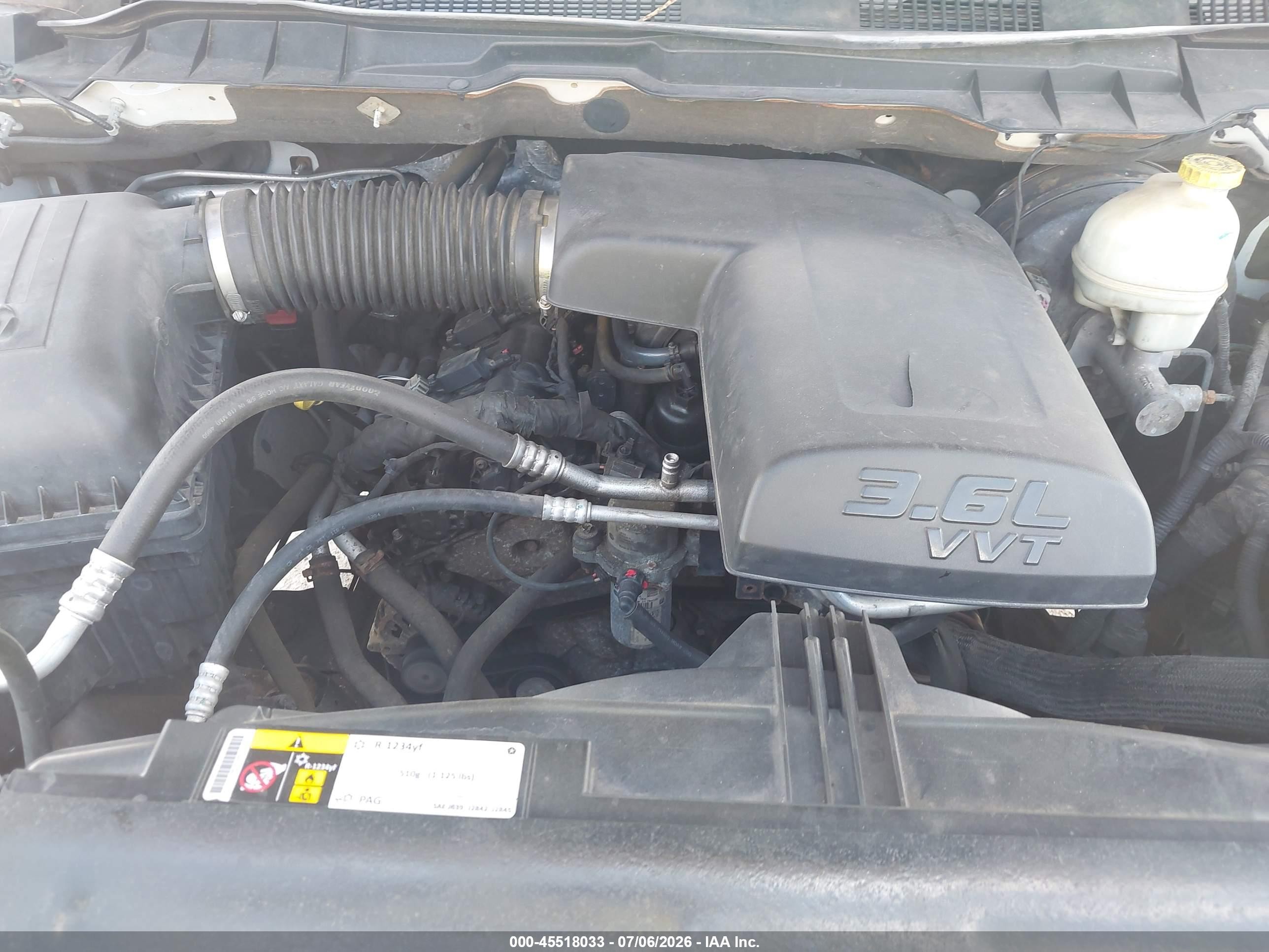 2014 Ram 1500 Tradesman White vin: 3C6JR6DG7EG278070