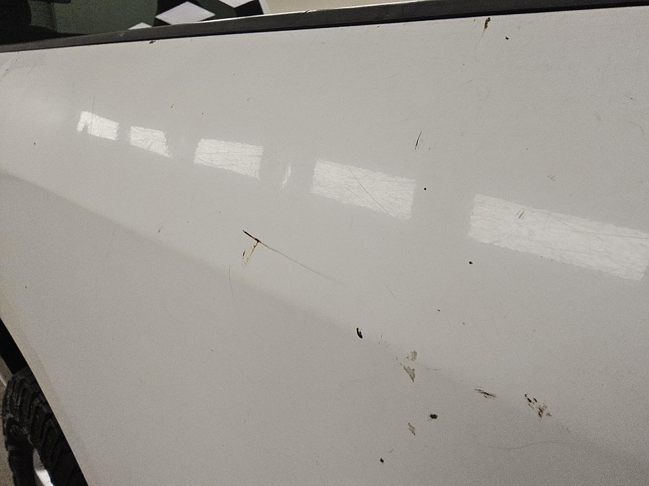 2015 Ram 1500 St White vin: 3C6JR6DG9FG584768 Damage: Left Bed Side, Heavy Scratch, 5 To 6 Inches