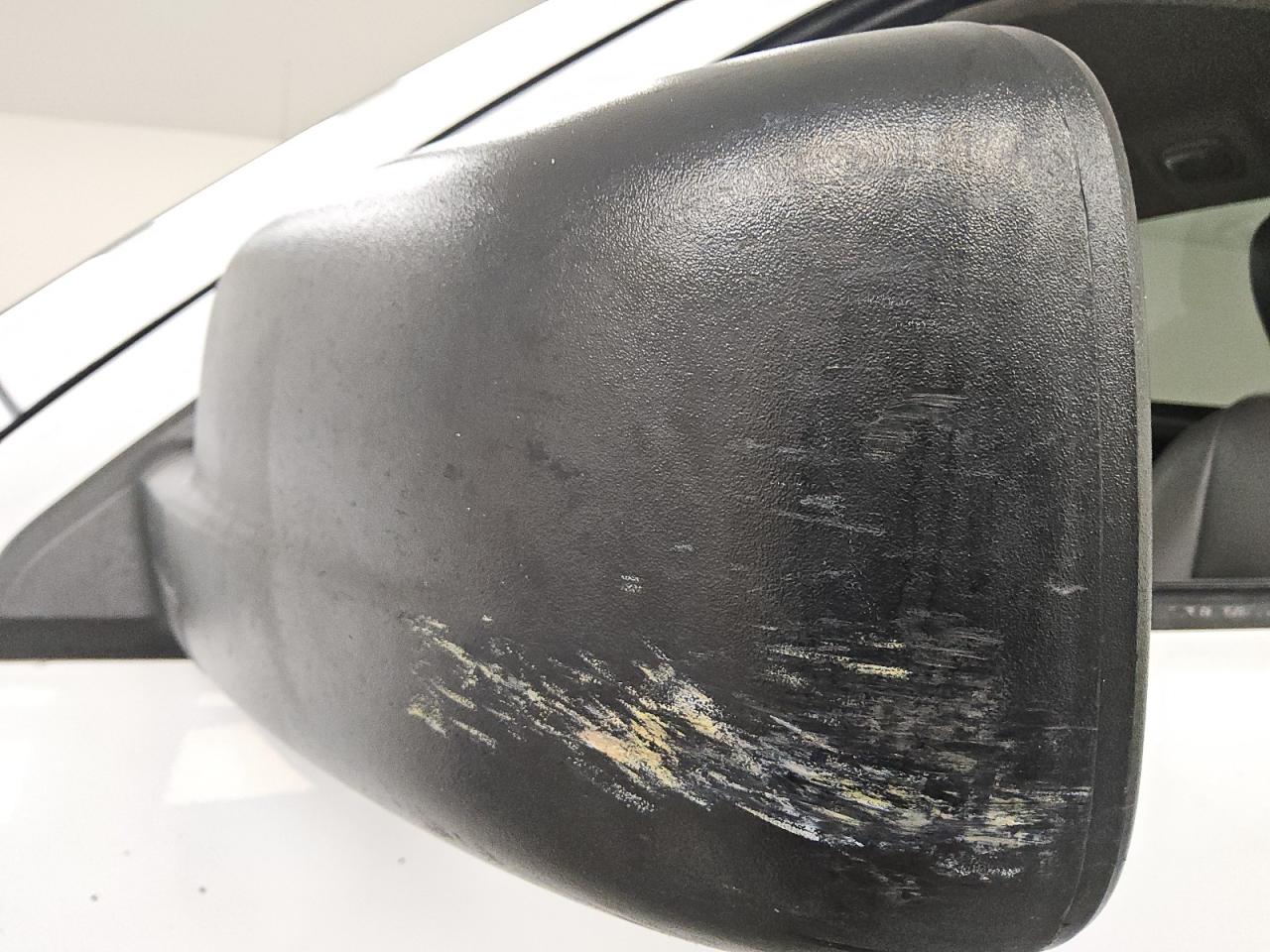 2015 Ram 1500 St White vin: 3C6JR6DG9FG584768 Damage: Lf Mirror Cover, Heavy Scratch, > 12 Inches