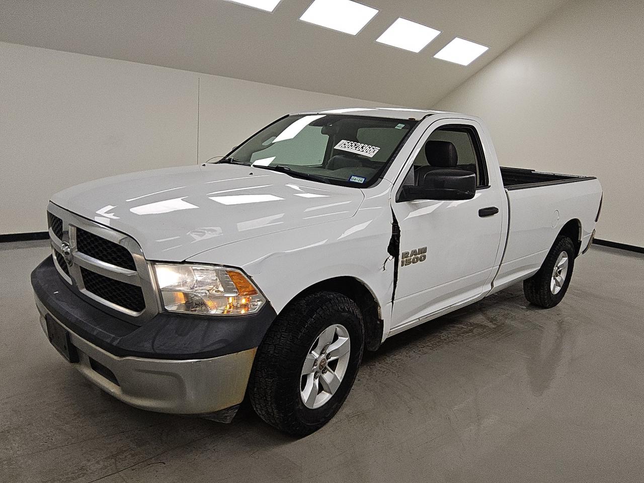 2015 Ram 1500 St White vin: 3C6JR6DG9FG584768 Damage: Left Front Window Regulator, Inoperable, Repair Required