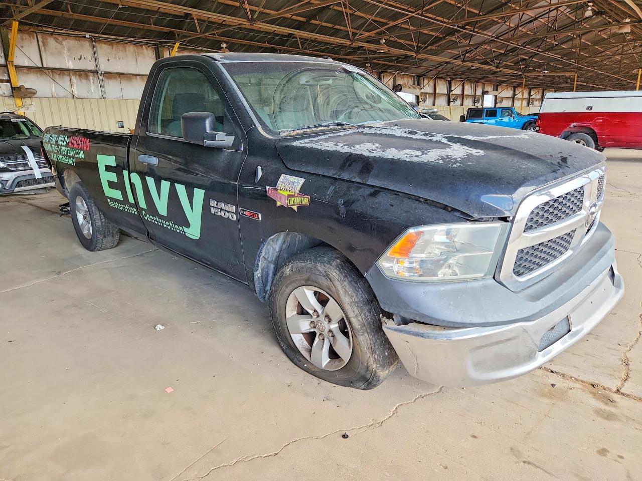 2014 Ram 1500 St Black vin: 3C6JR6DM8EG329808