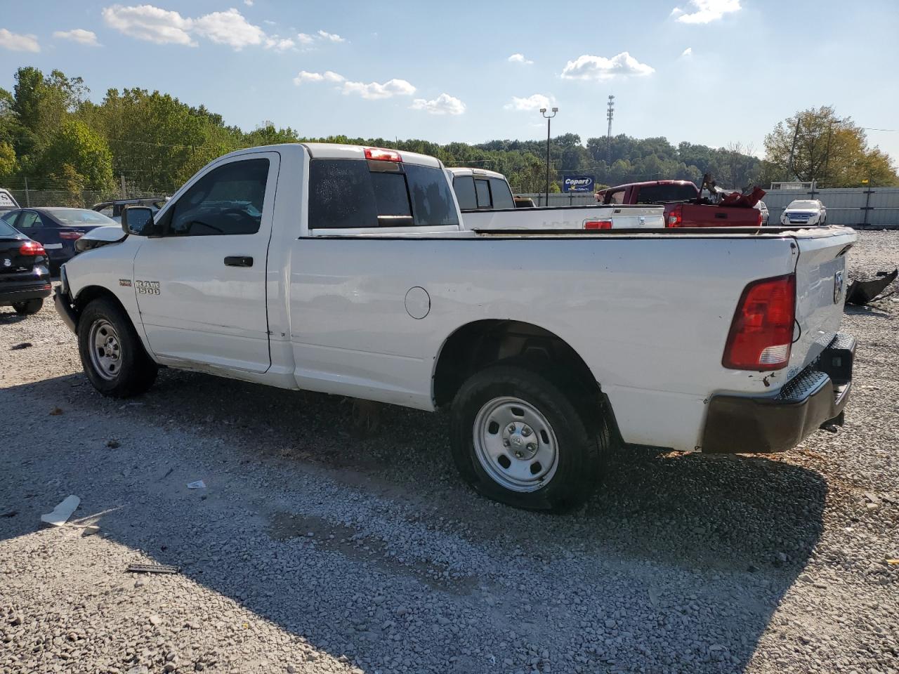 2015 Ram 1500 St White vin: 3C6JR6DT9FG559530
