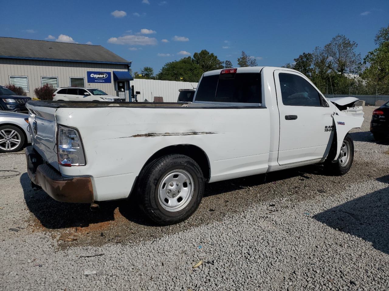 2015 Ram 1500 St White vin: 3C6JR6DT9FG559530